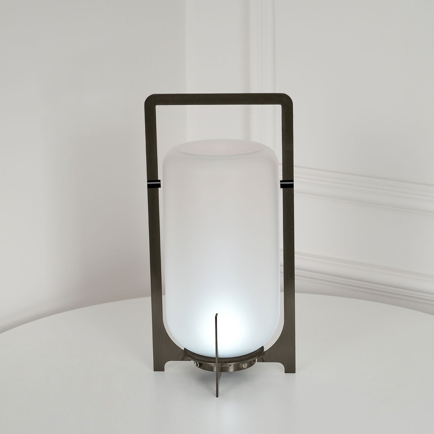 Orinenelle Steel Plastic Minimalist Table Lamp