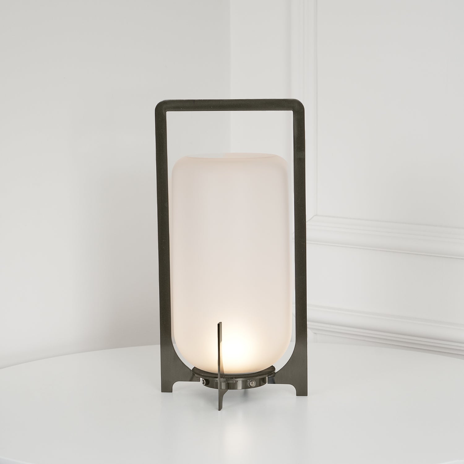 Orinenelle Steel Plastic Minimalist Table Lamp