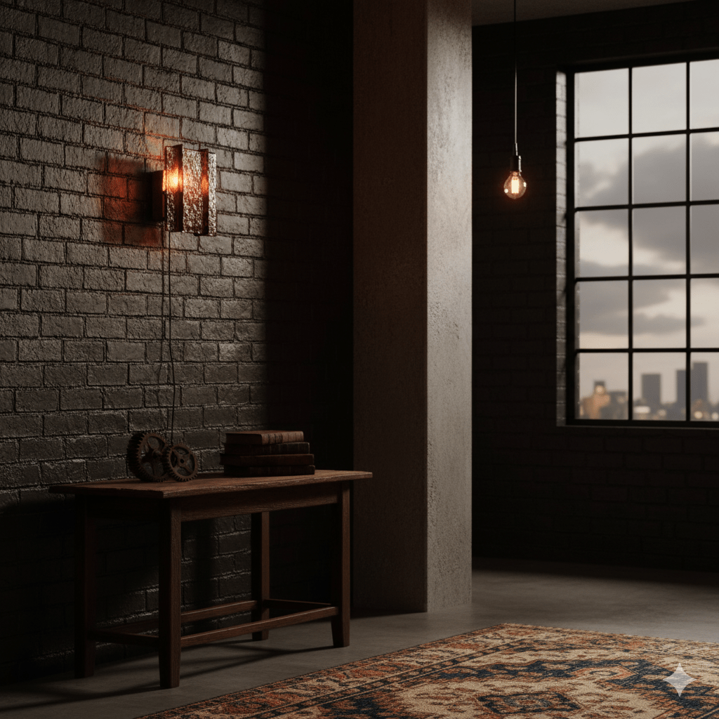 Beauley Blason Plug In Indoor Wall Light