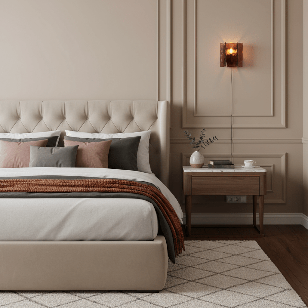 Beauley Blason Plug In Indoor Wall Light