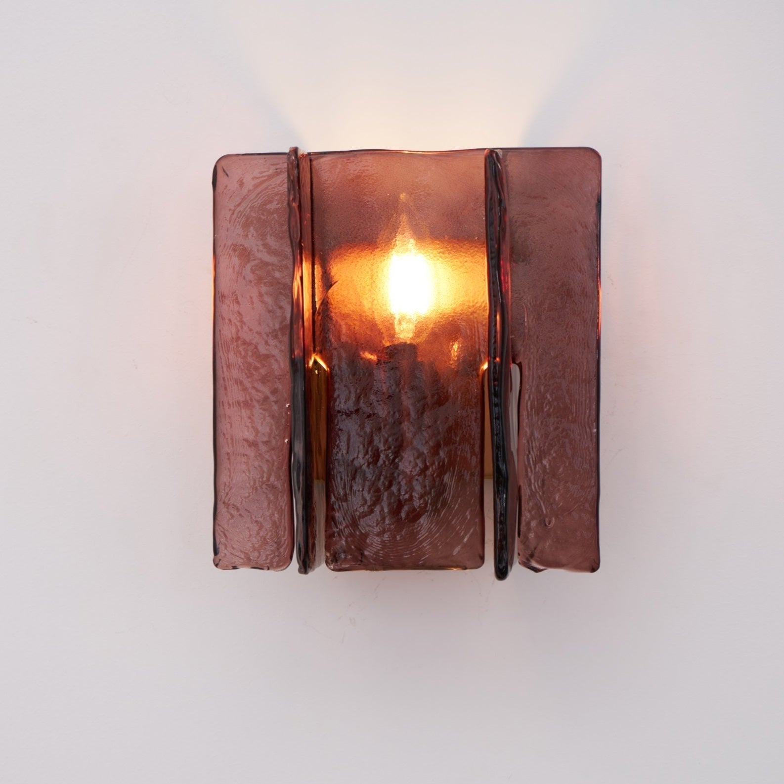 Lustra Wall Light Brass Glass Clear - Neutral Decor