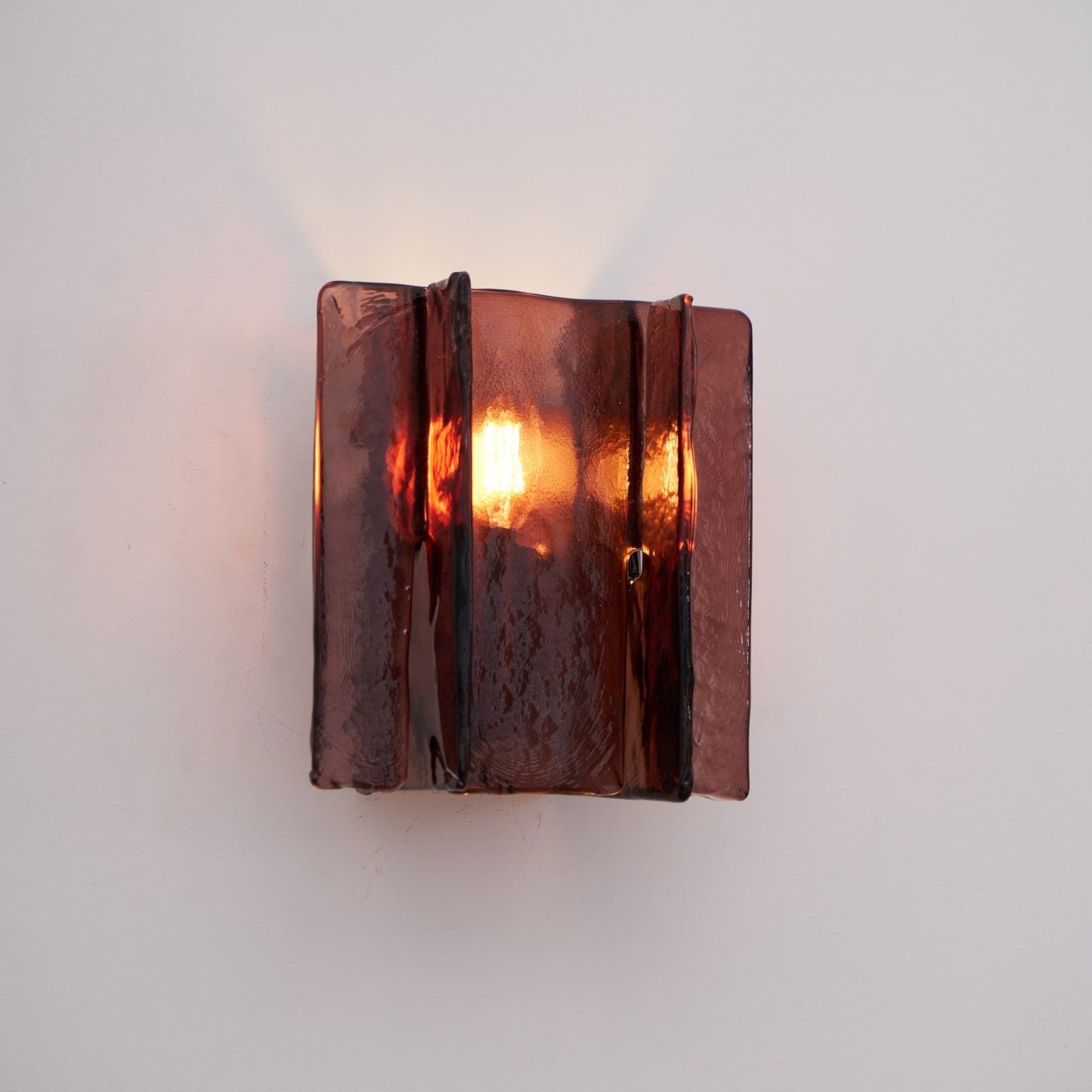 Lustra Wall Light Brass Glass Clear - Neutral Decor