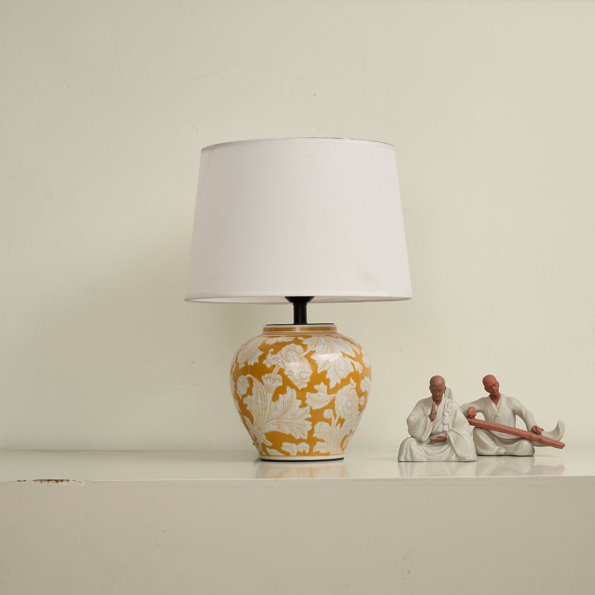 Ceriseria Blazing Blossom Ceramic Table Lamp