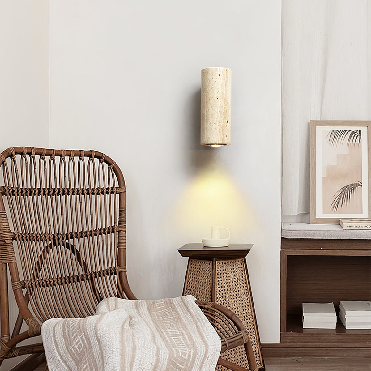 Solmere Blend Plug In Indoor Wall Light