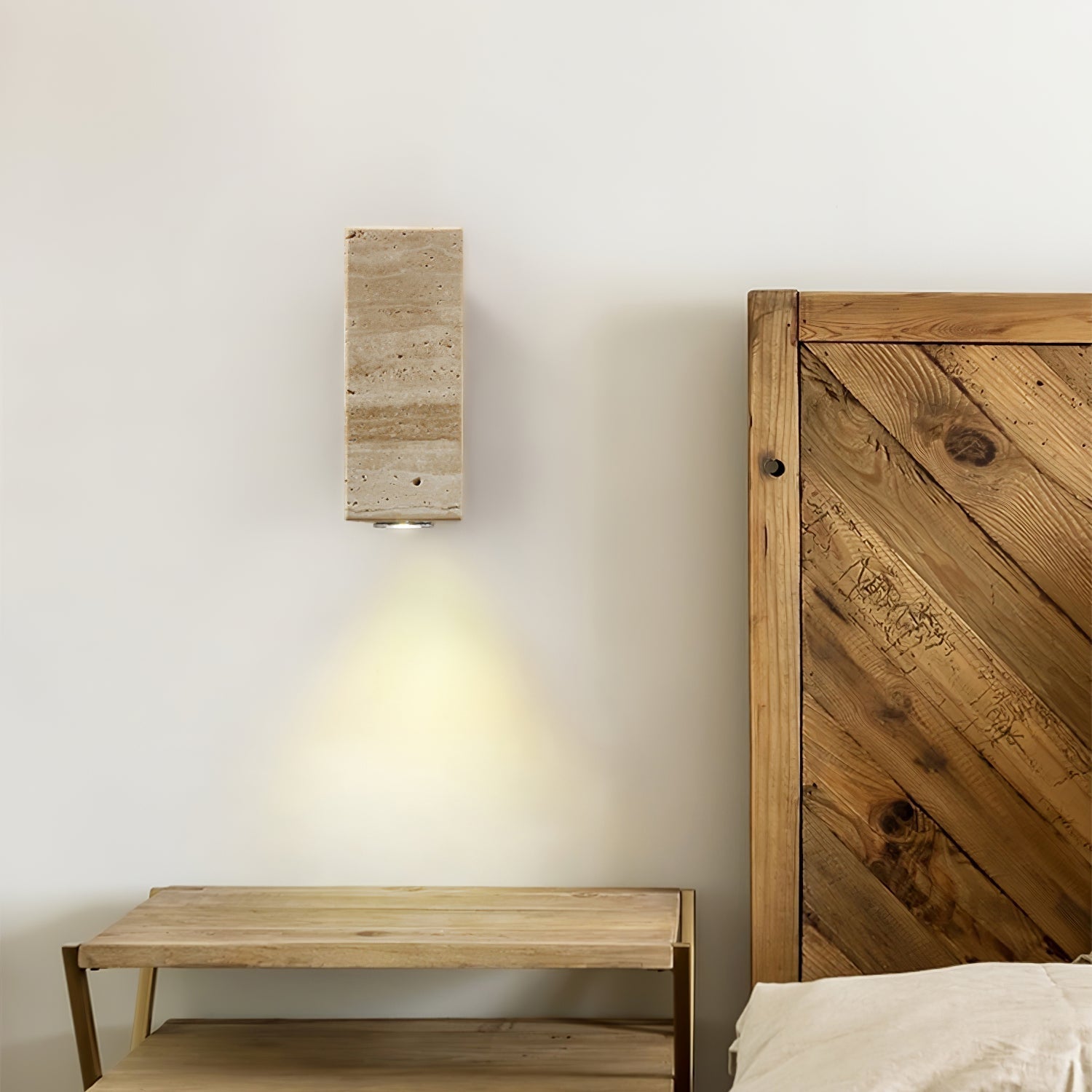 Solmere Blend Plug In Indoor Wall Light
