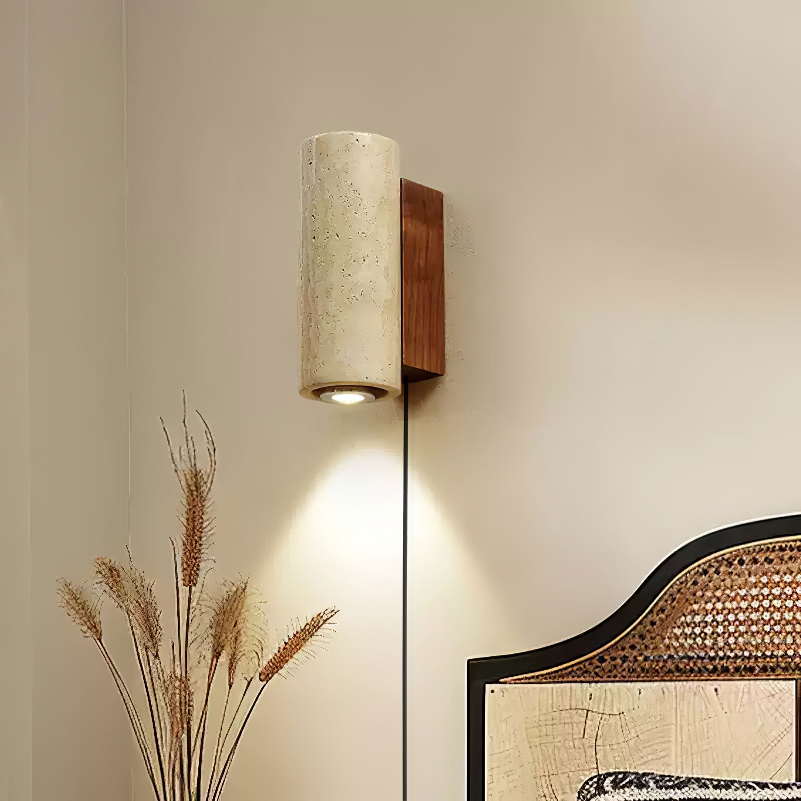 Solmere Blend Plug In Indoor Wall Light