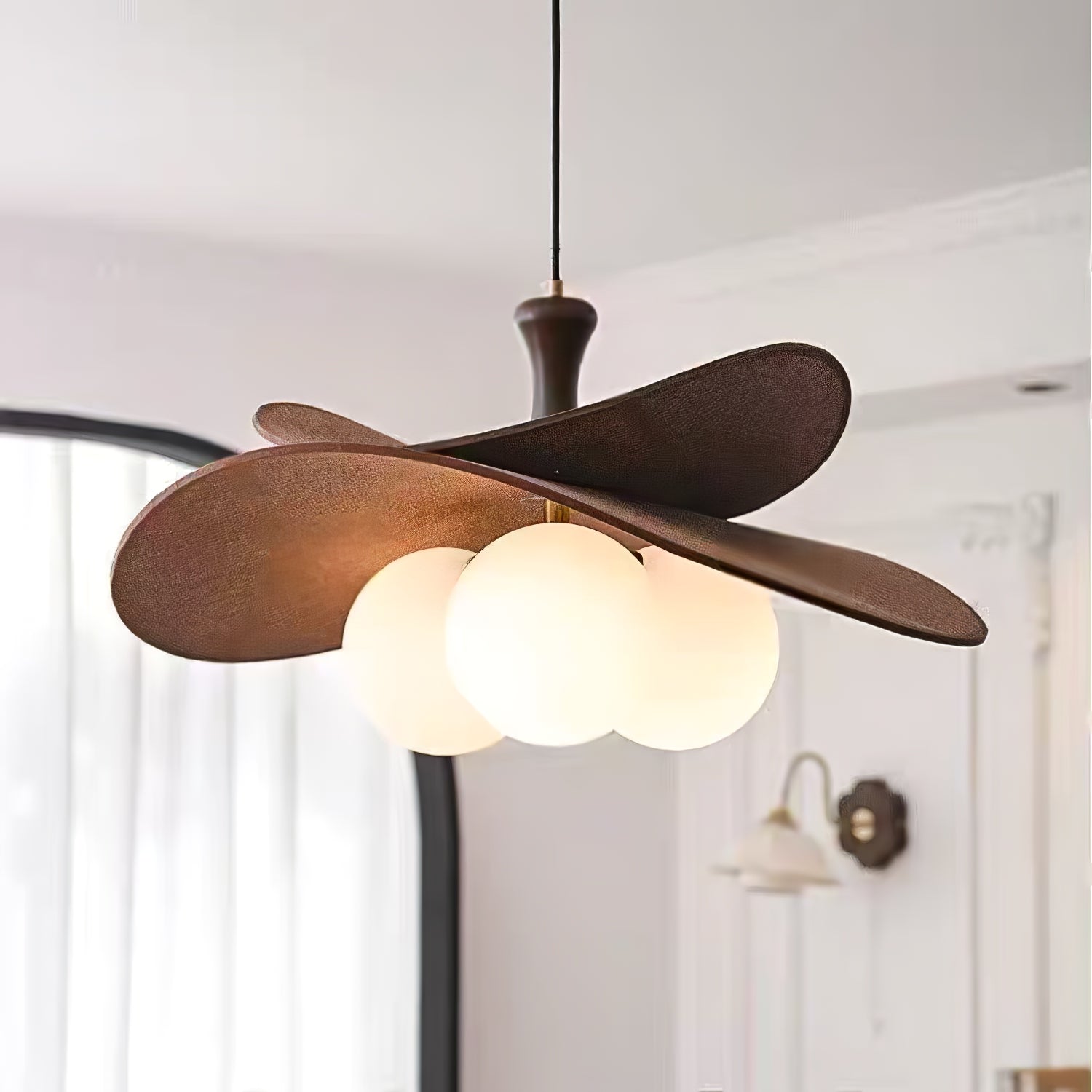Bloom Petals Chandelier - Neutral Decor