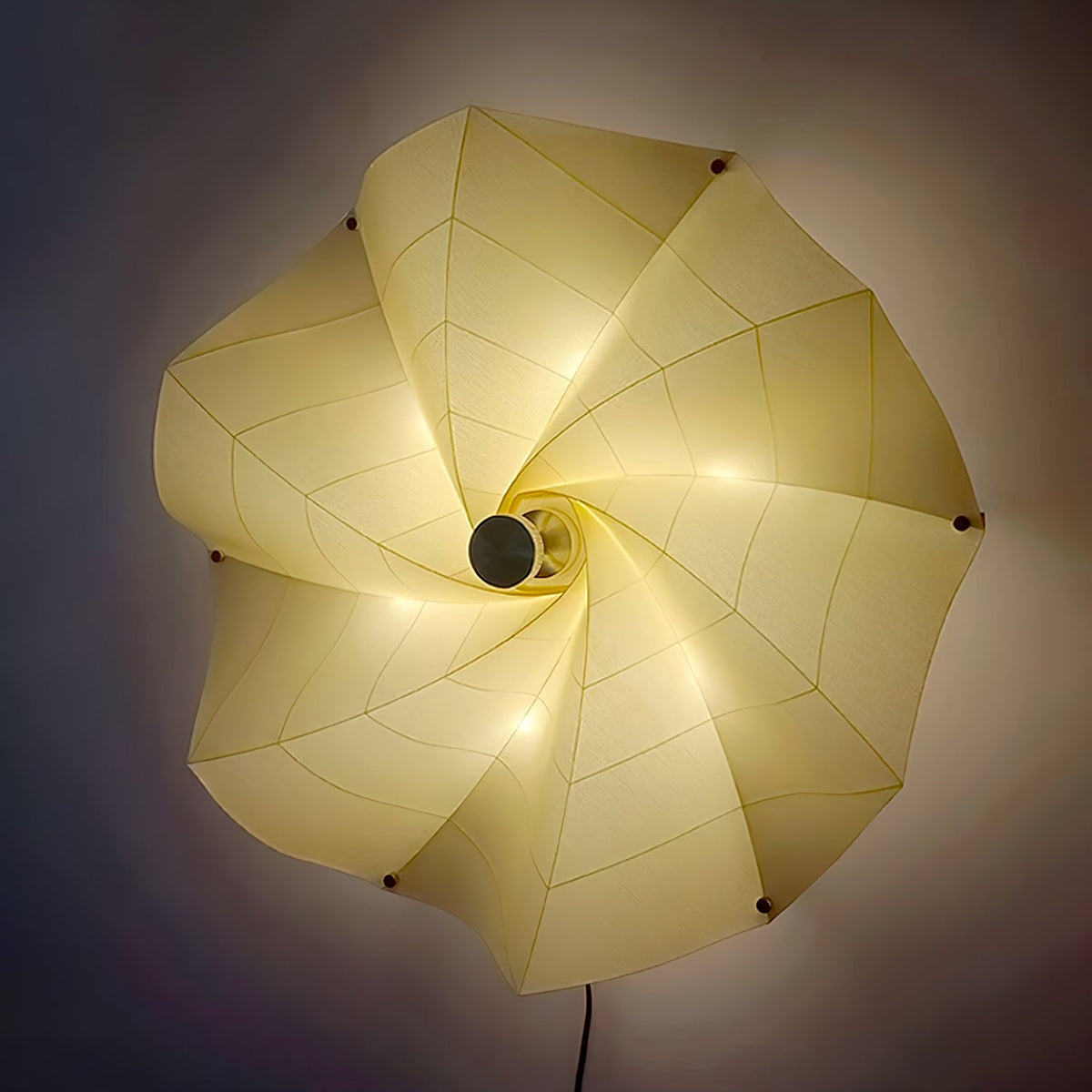 Liniise Spiral Fabric Pendant Light