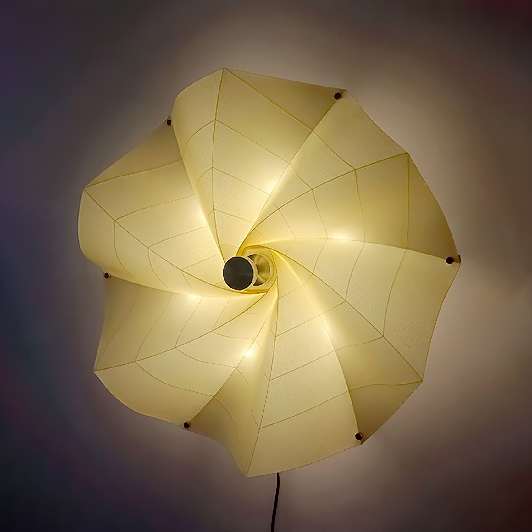 Liniise Spiral Fabric Pendant Light