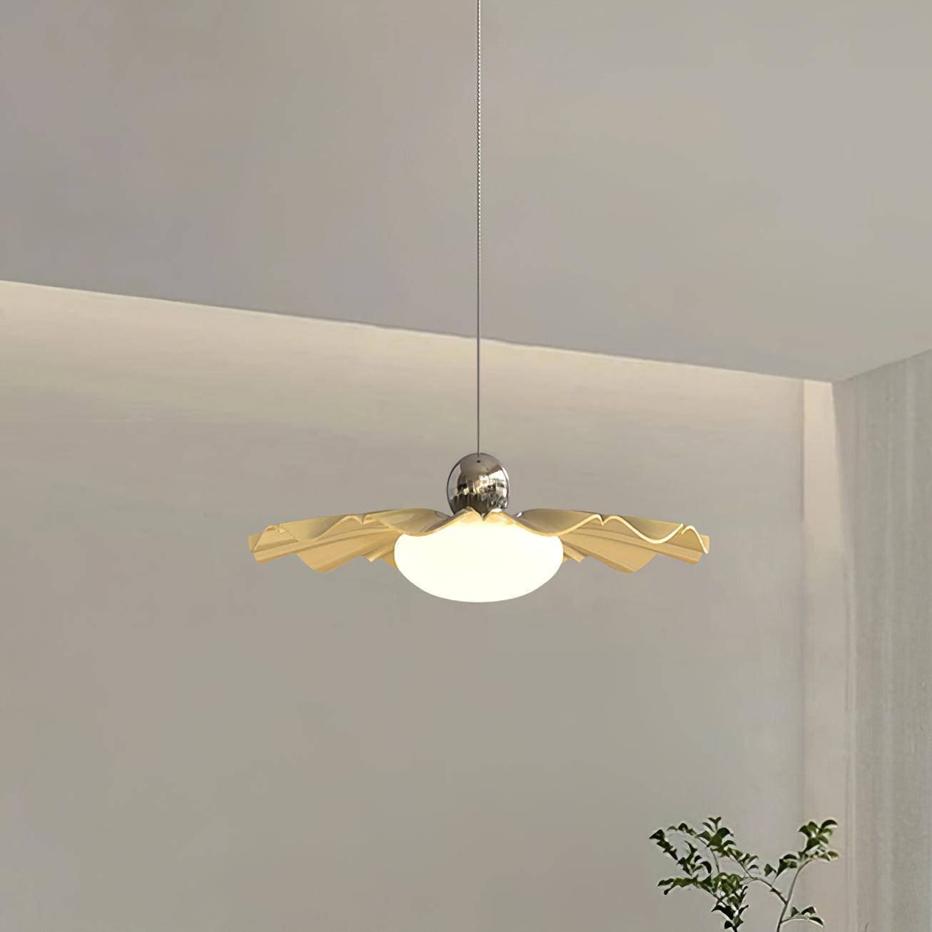 Oriinia Pendant Light Brass Acrylic Dining