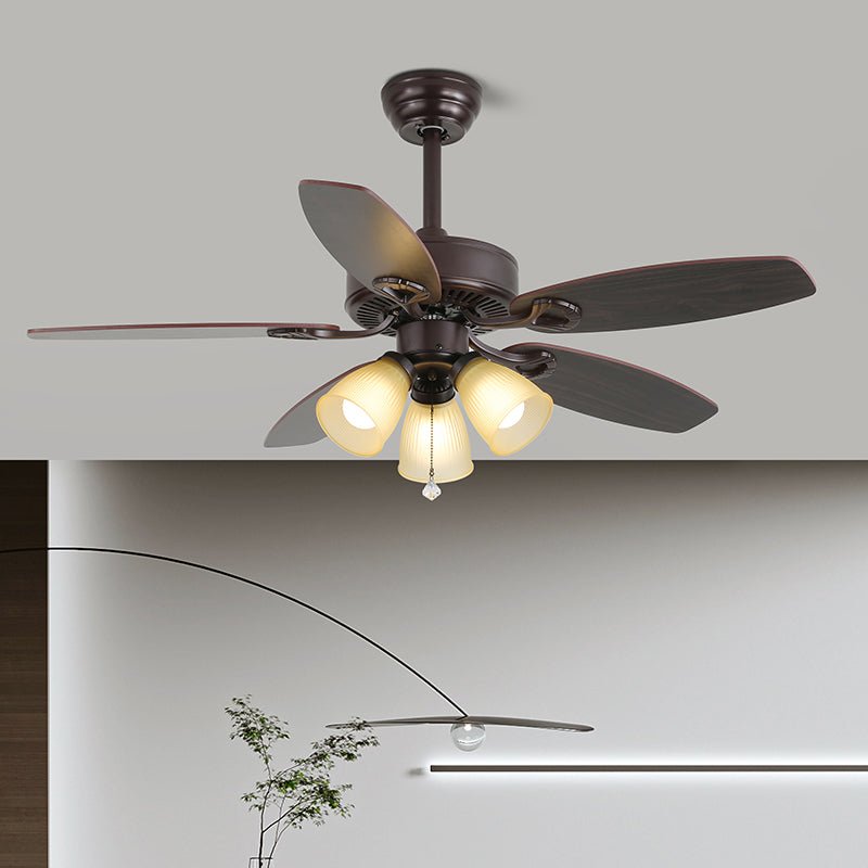 Ciraneon Vintage Ceiling Fan Light