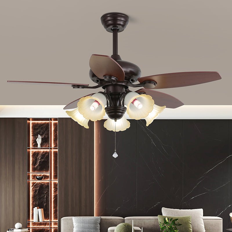 Ciraneon Vintage Ceiling Fan Light
