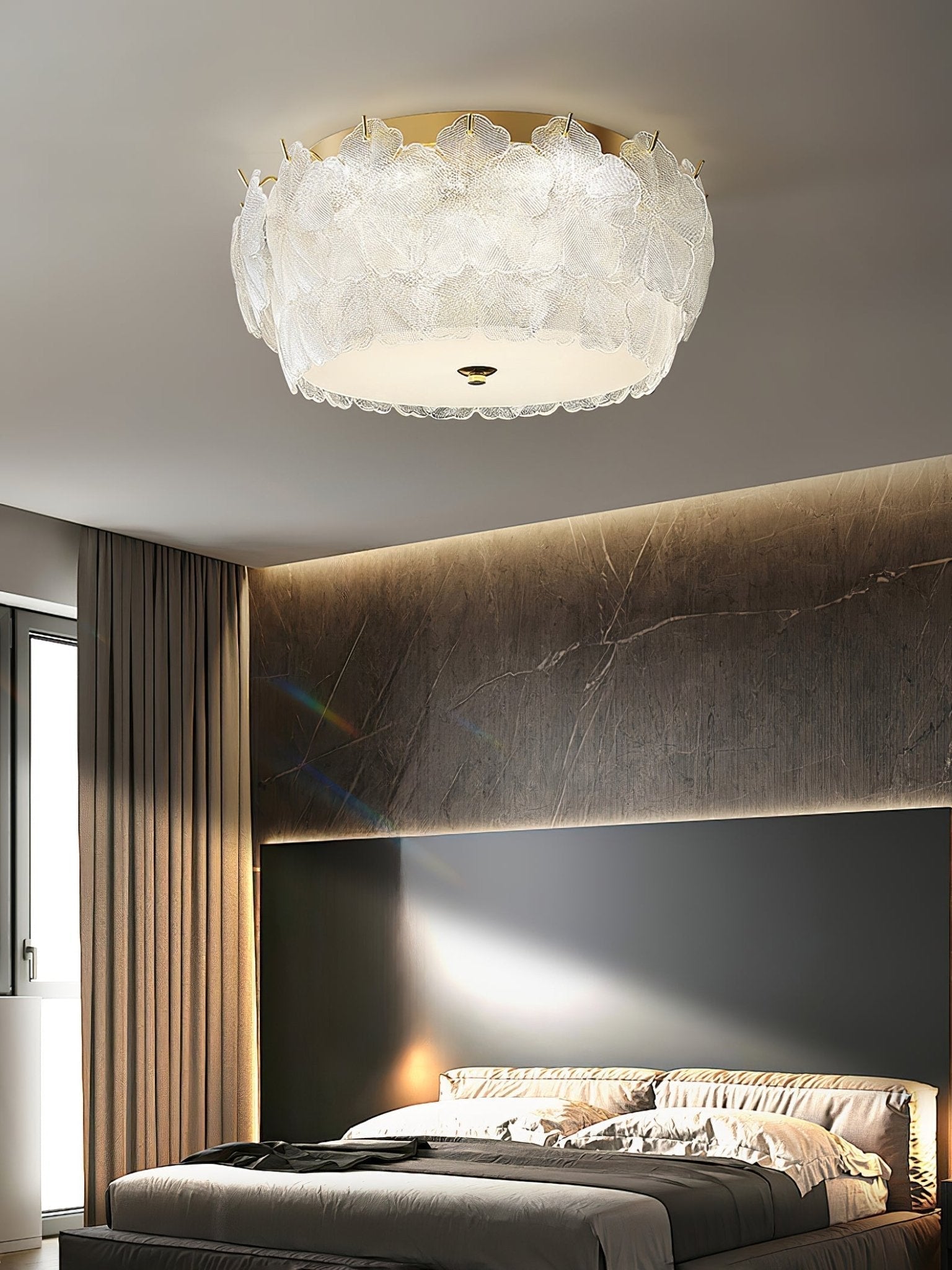 Otharis Blossom Cluster Glass Ceiling Light