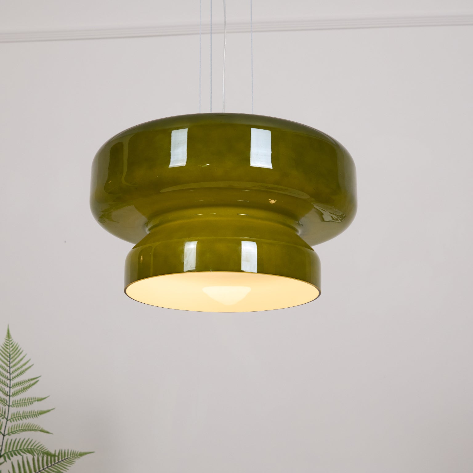 Zerithce Glass Modern Minimalist Pendant Lamp