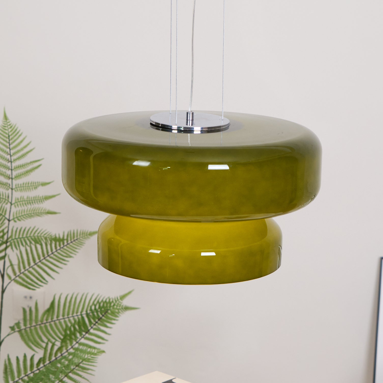 Zerithce Glass Modern Minimalist Pendant Lamp