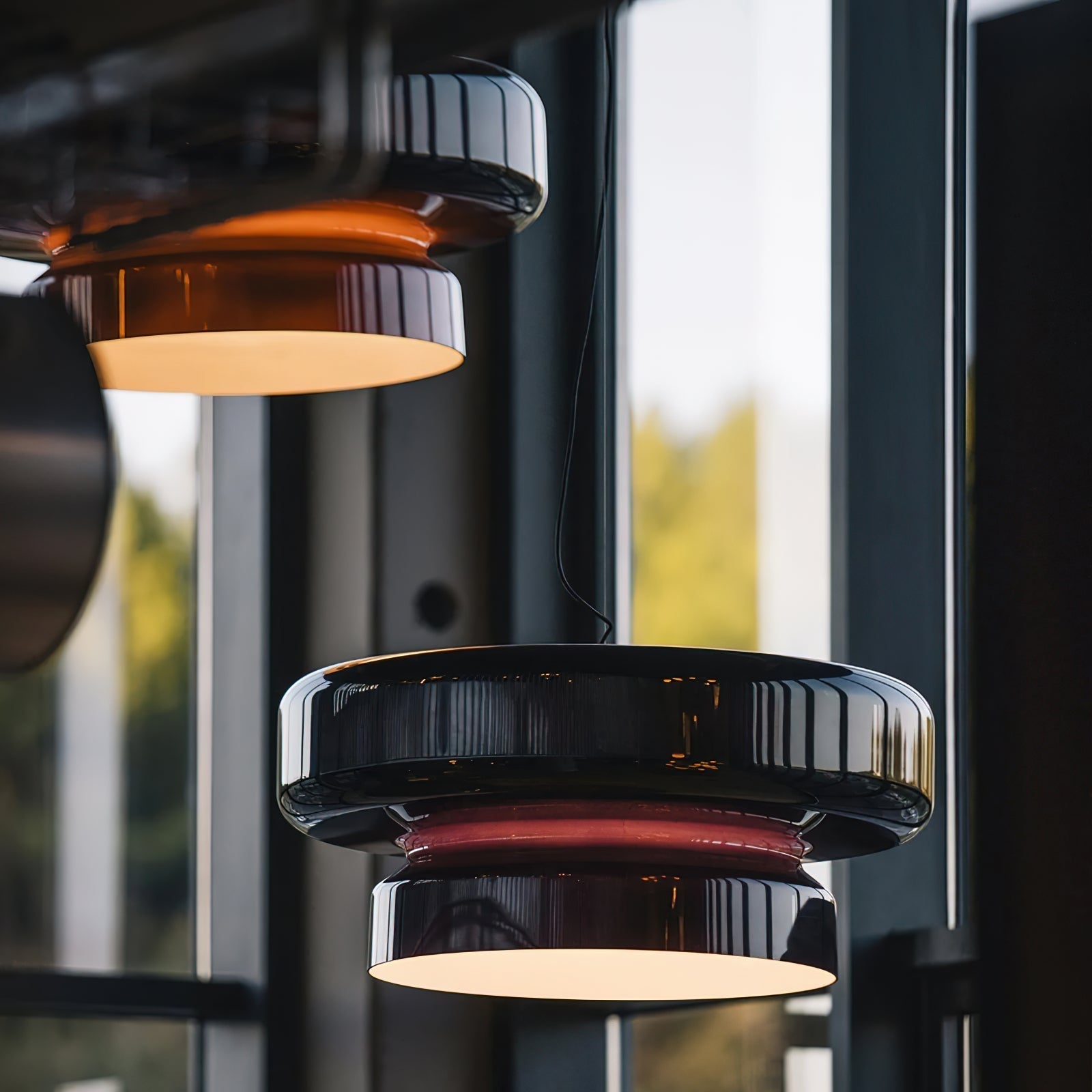 Zerithce Glass Modern Minimalist Pendant Lamp