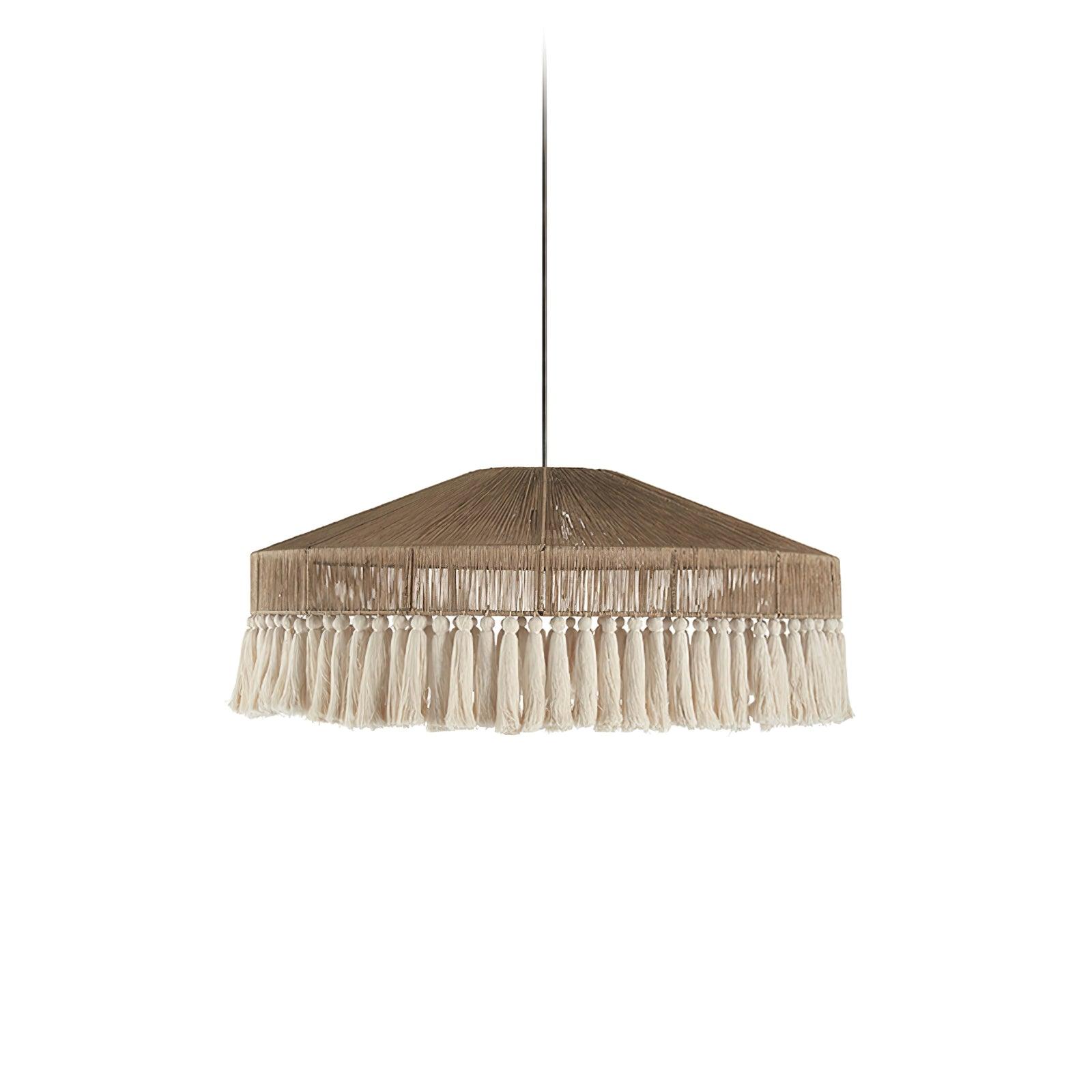 Ohev Hemp Rope Pendant Light