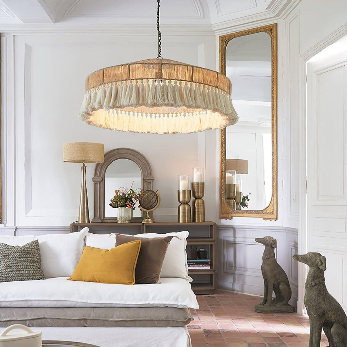 Ohev Hemp Rope Pendant Light