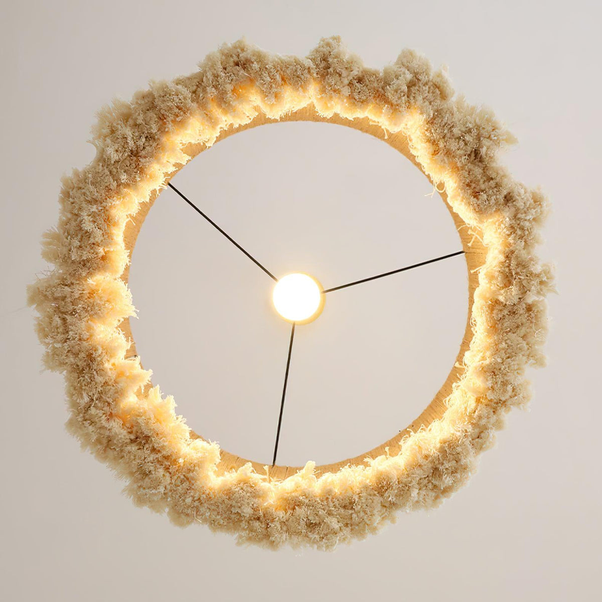 Serenenne Pendant Lamp Cotton Tassels for Living Room