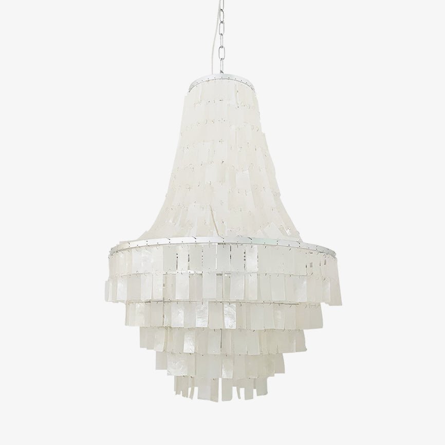 Naciira Chandelier Boho Shell Tiered