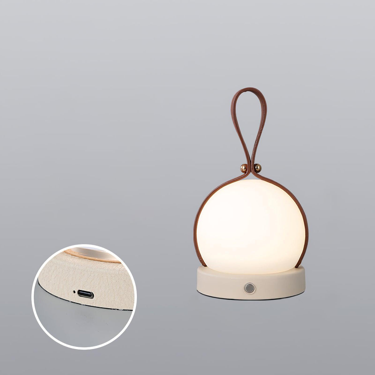 Wernis Leather Table Lamp