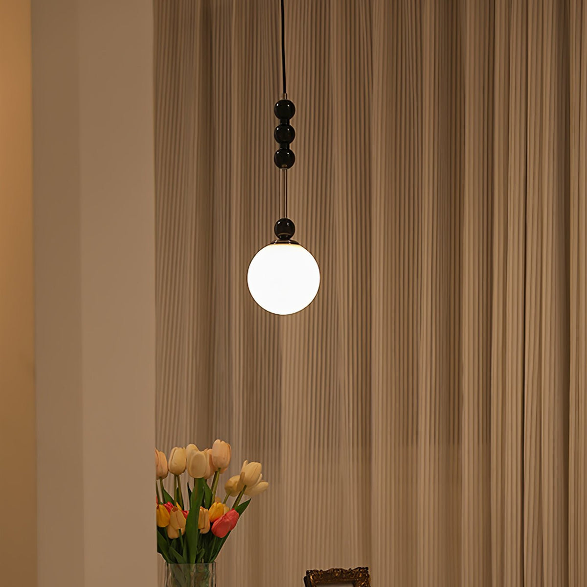 Miraleth Minimalist Wood Pendant Lamp