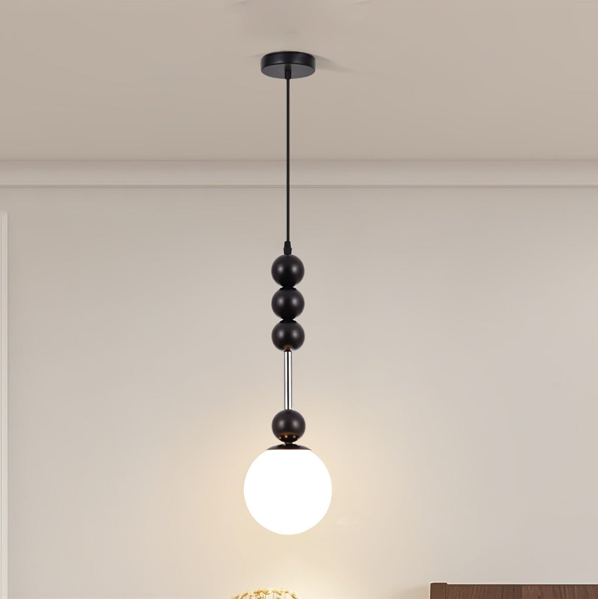 Miraleth Minimalist Wood Pendant Lamp