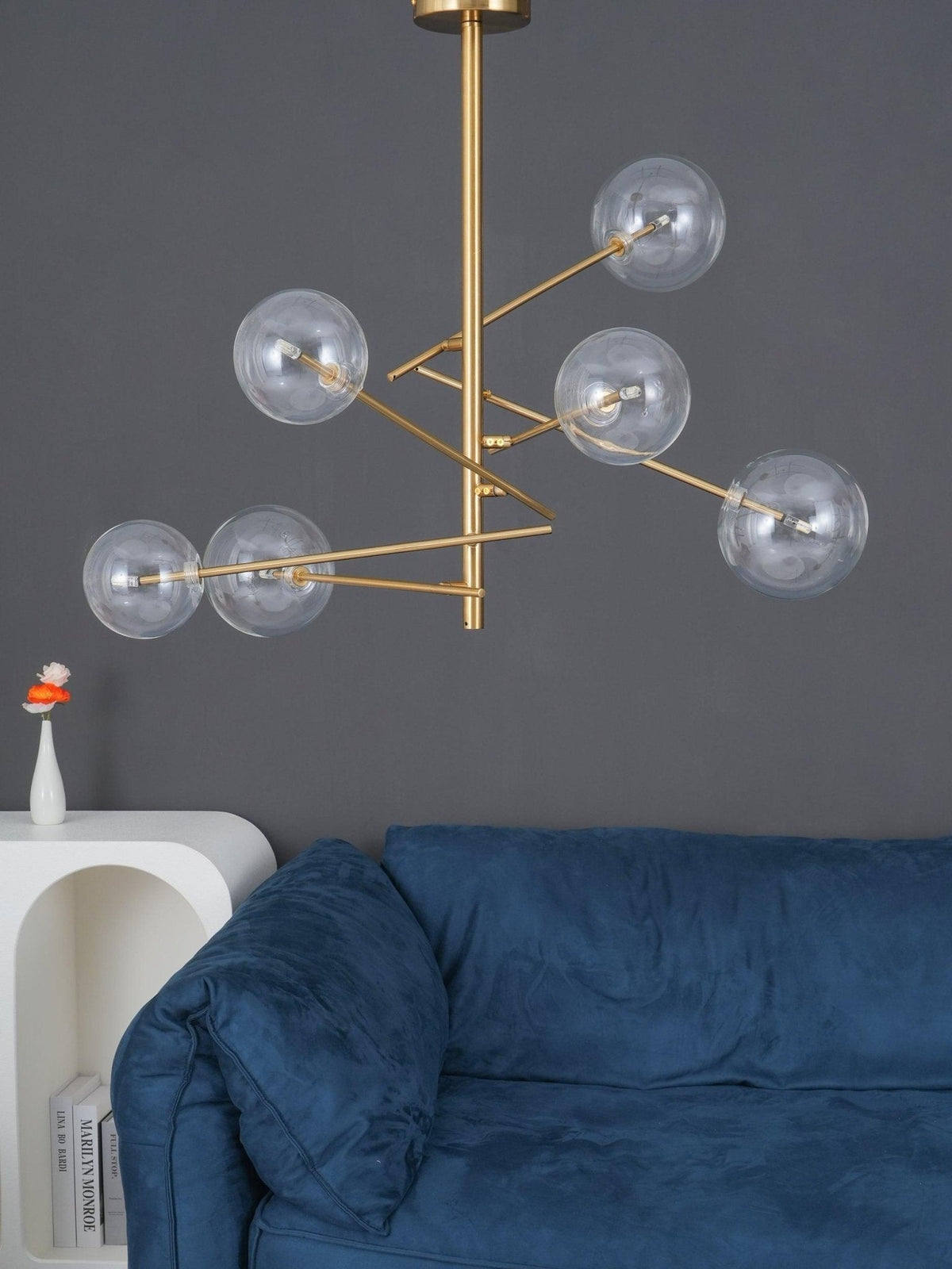 Aveno Chandelier LED Clear Crystal