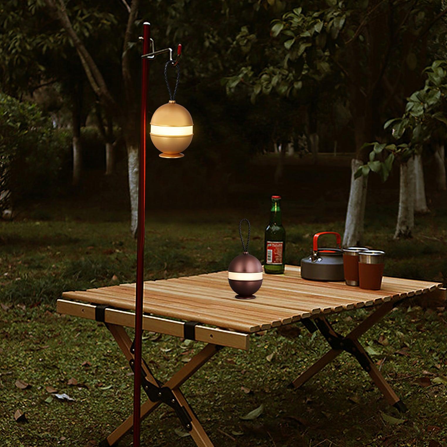 Orbitem Gold Aluminum Table Lamp