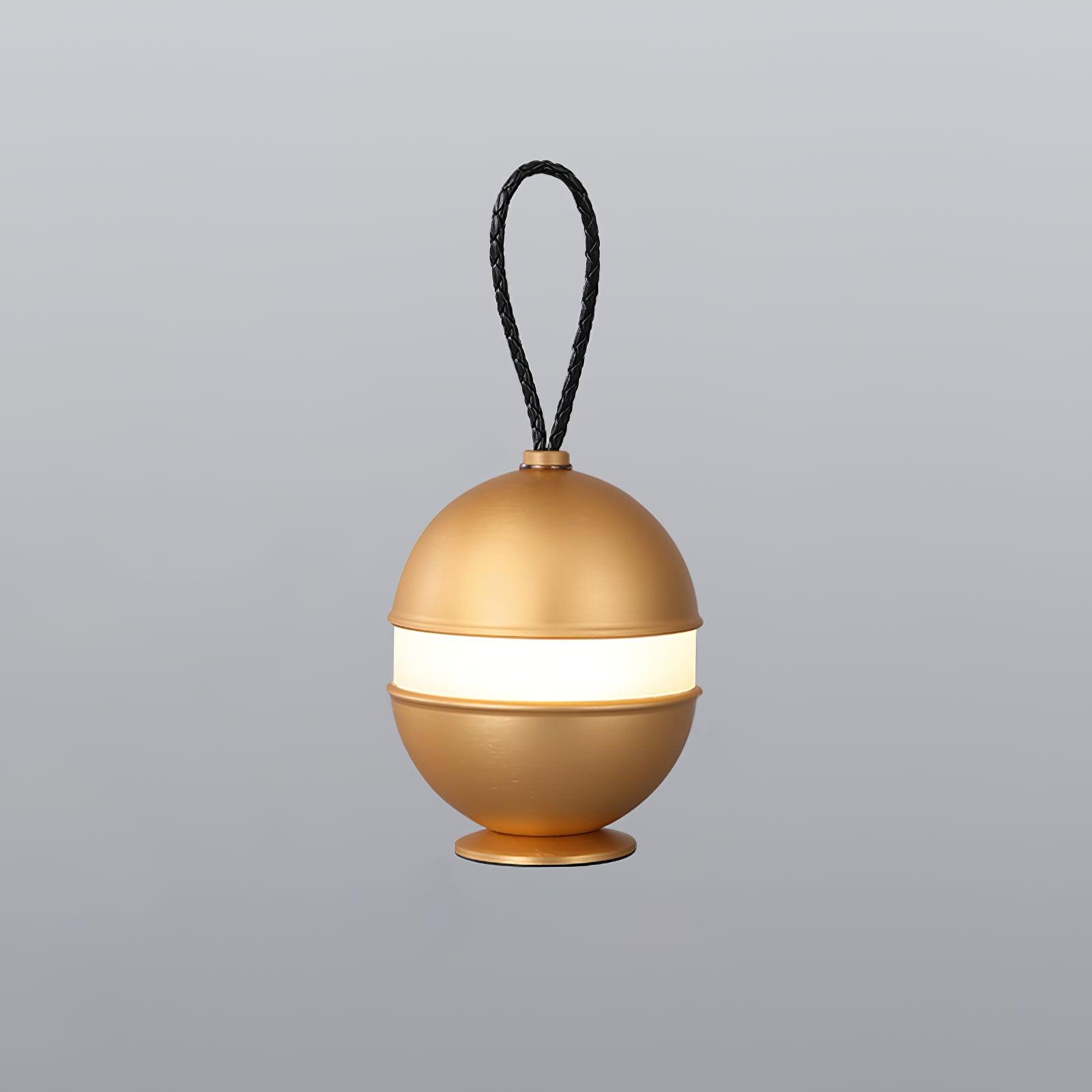 Orbitem Gold Aluminum Table Lamp