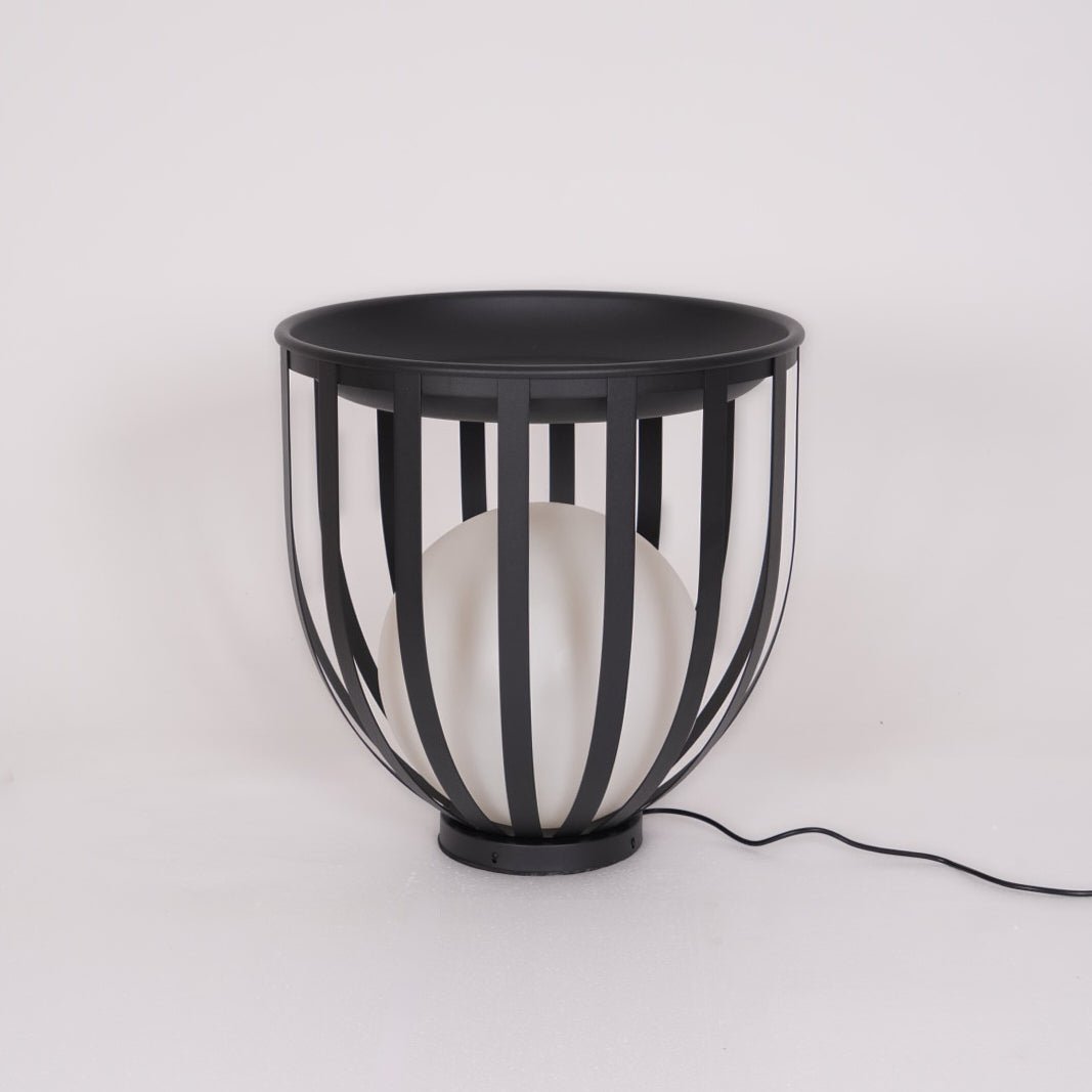 Tera Steel Acrylic Floor Lamp