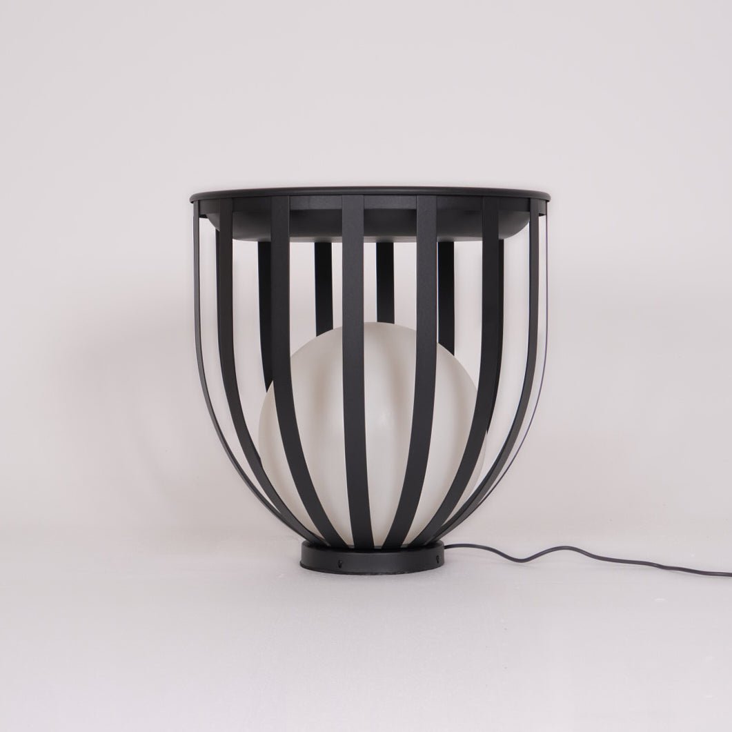 Tera Steel Acrylic Floor Lamp