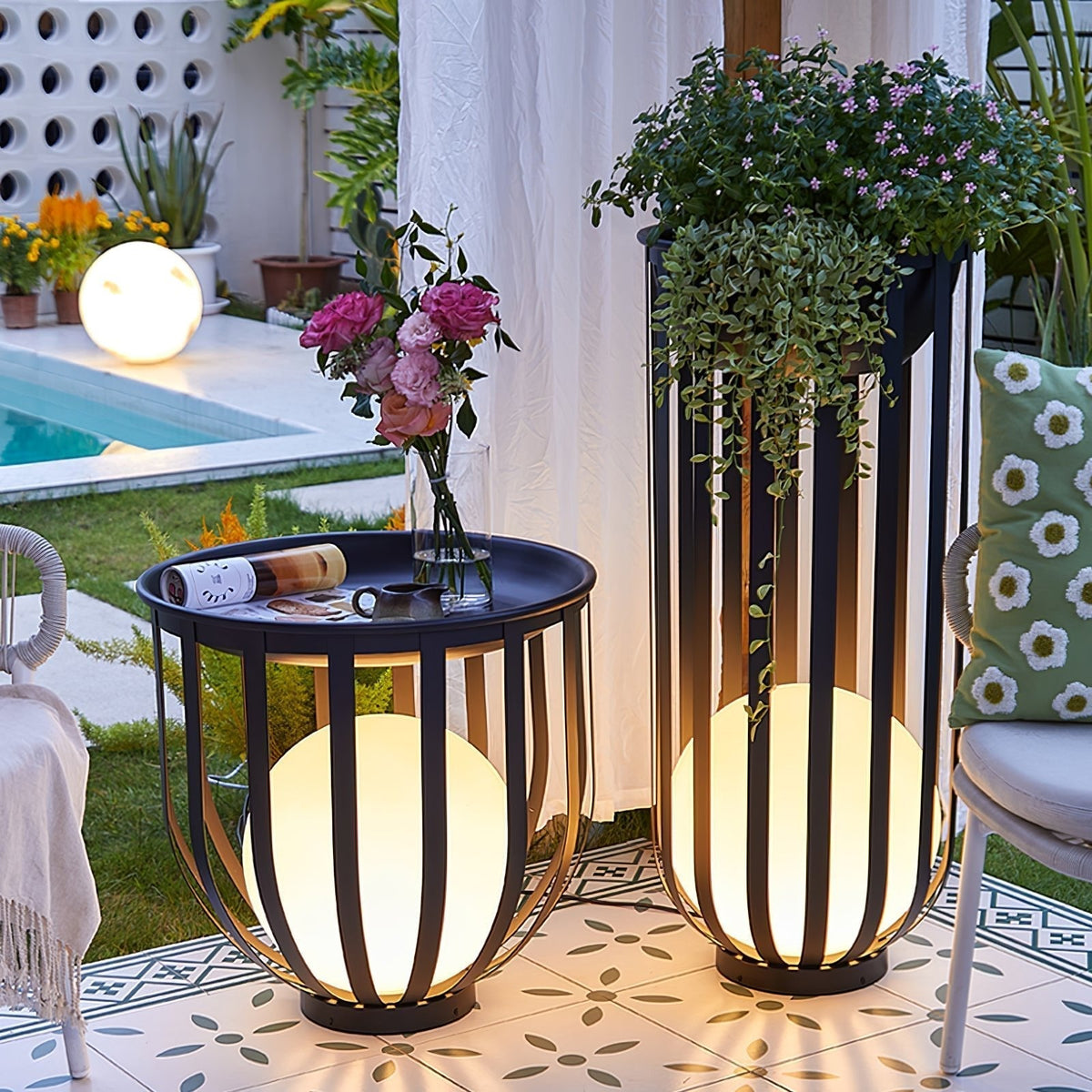 Eurzorir Scandinavian Acrylic Floor Lamp