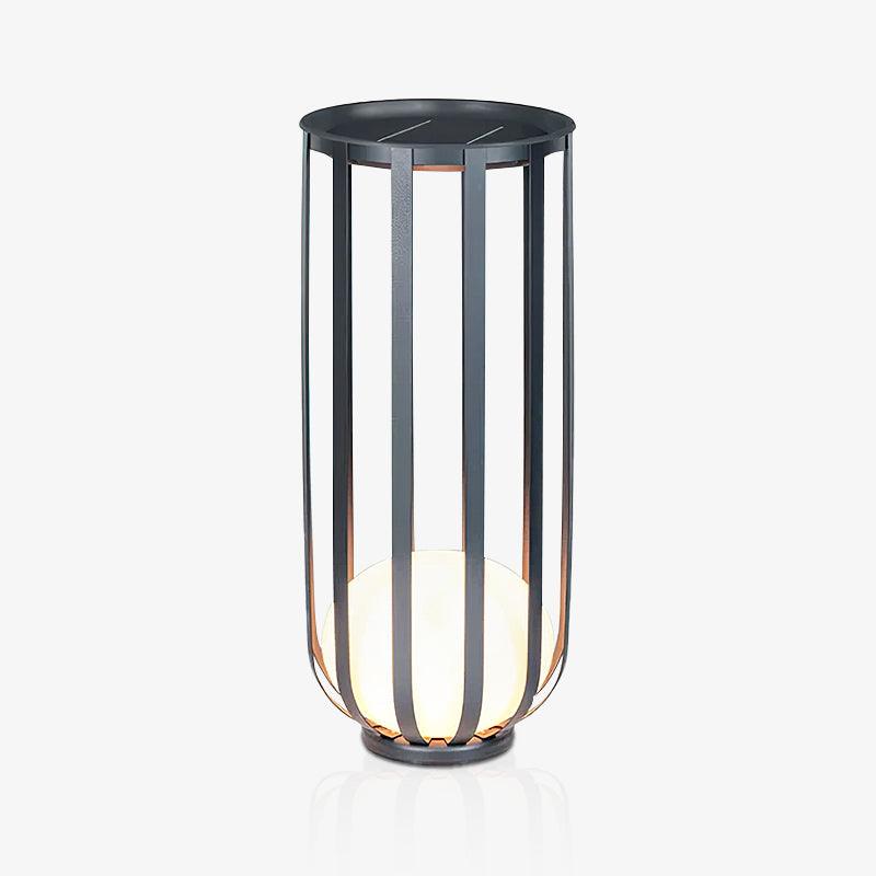 Tera Steel Acrylic Floor Lamp