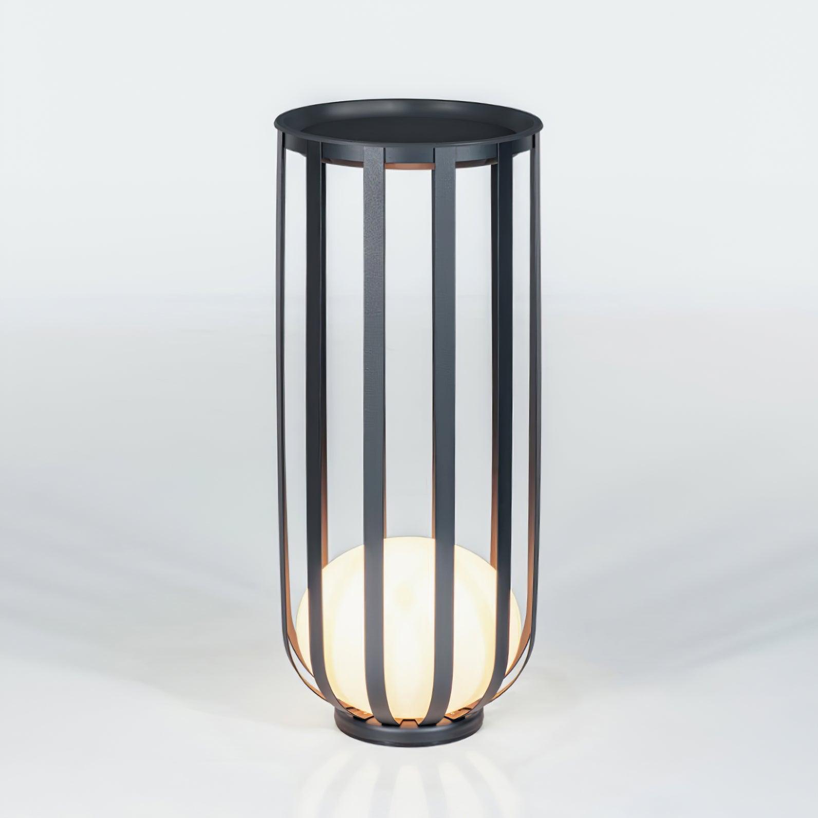 Tera Steel Acrylic Floor Lamp