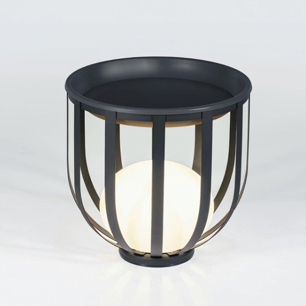 Tera Steel Acrylic Floor Lamp