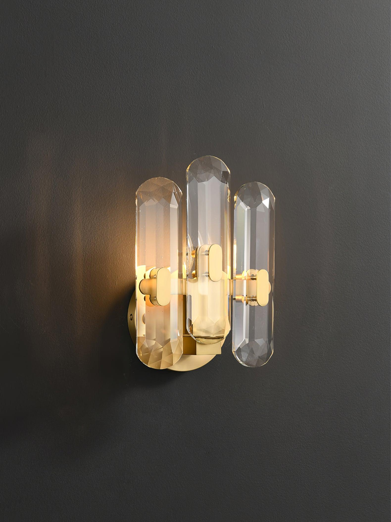 Kristy Postmodern Luxury Crystal Sconce Wall Lamp - Neutral Decor