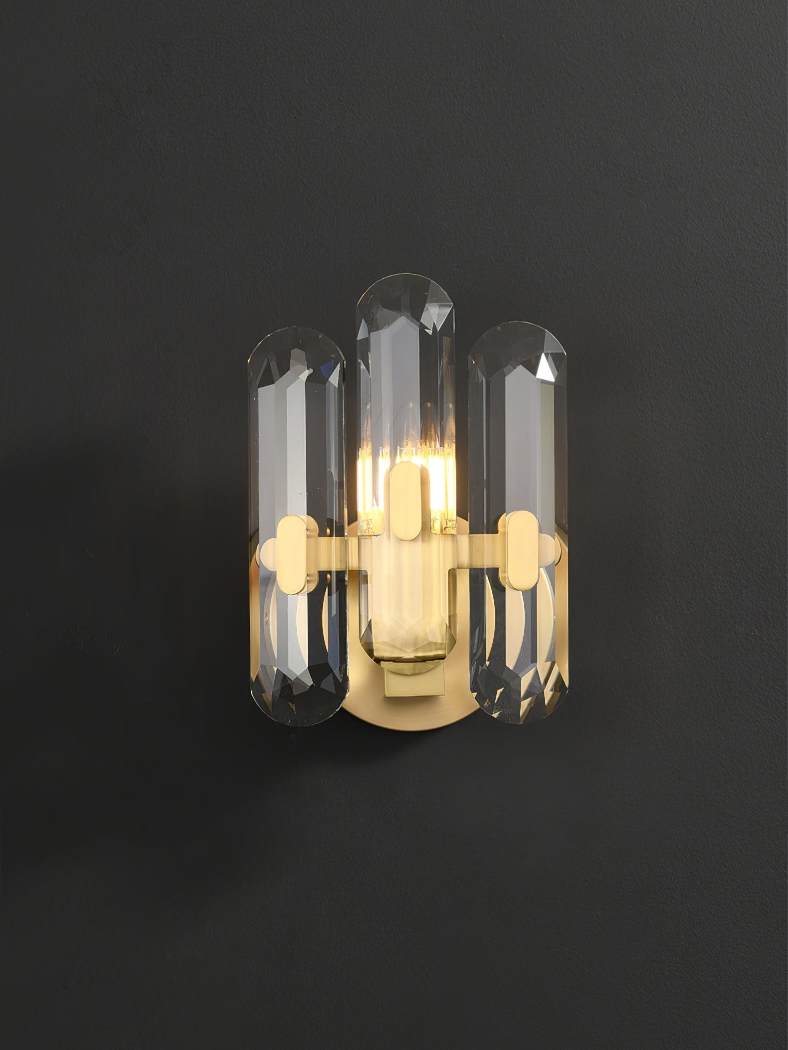 Kristy Postmodern Luxury Crystal Sconce Wall Lamp - Neutral Decor
