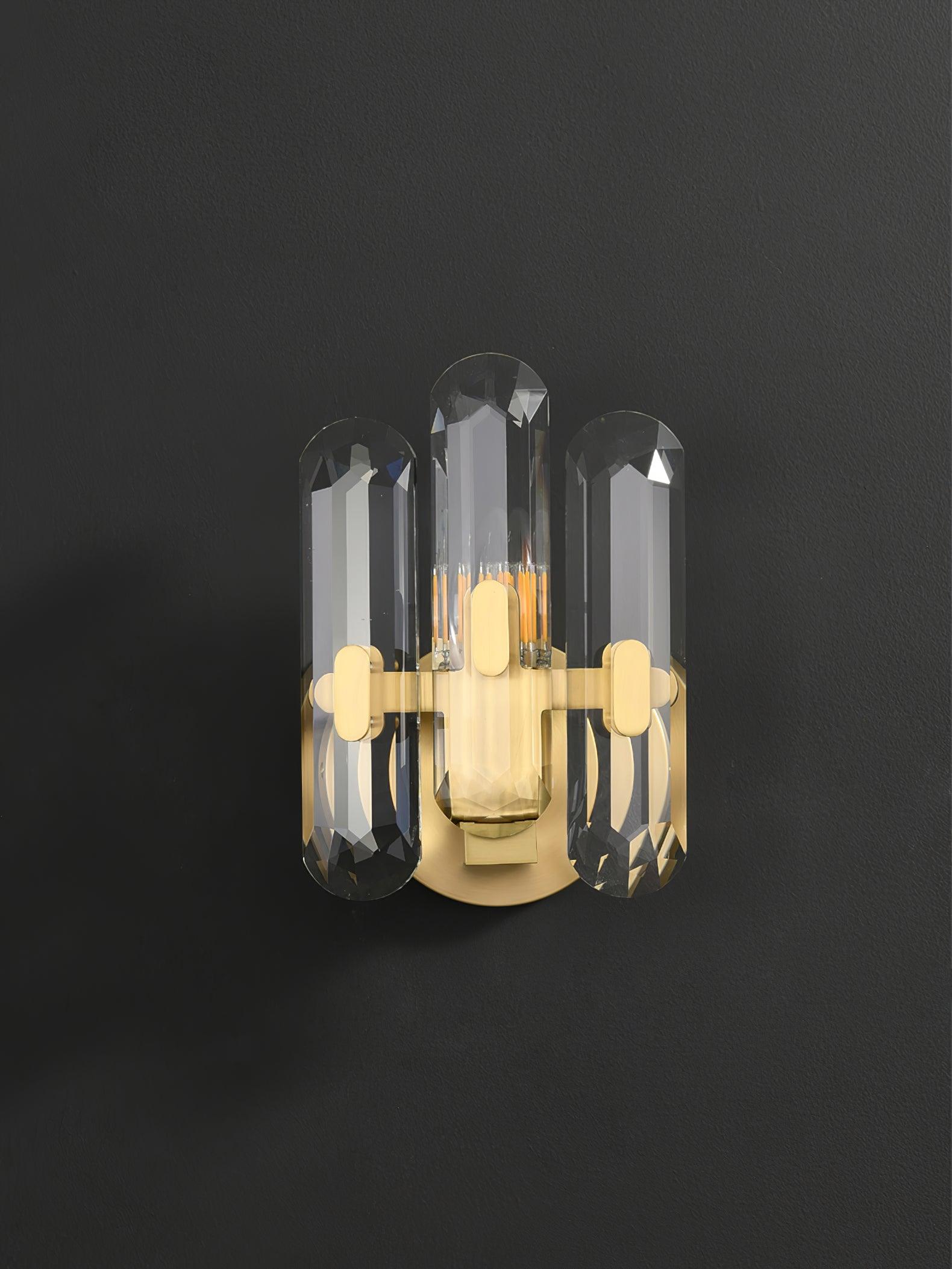 Kristy Postmodern Luxury Crystal Sconce Wall Lamp - Neutral Decor