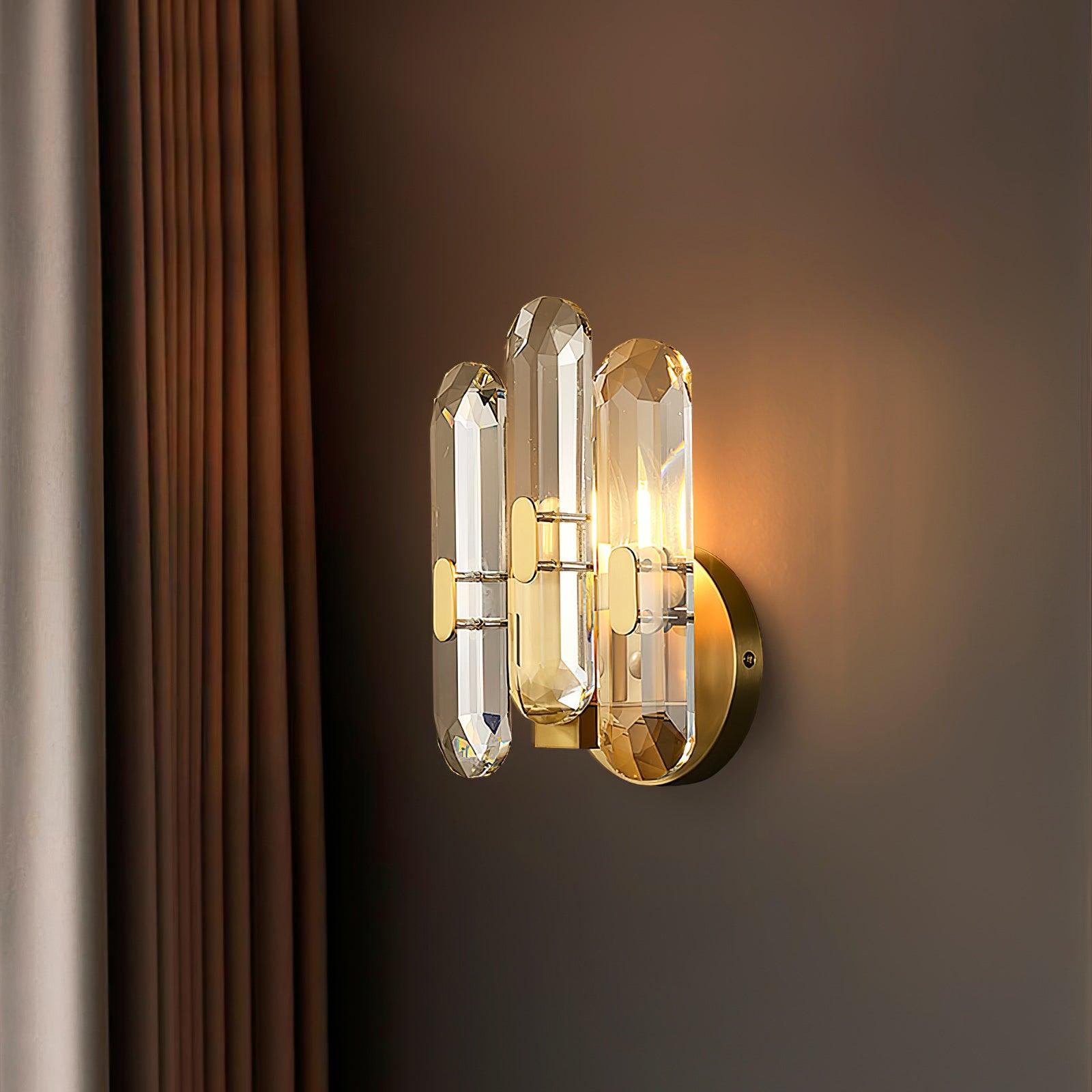 Kristy Postmodern Luxury Crystal Sconce Wall Lamp - Neutral Decor