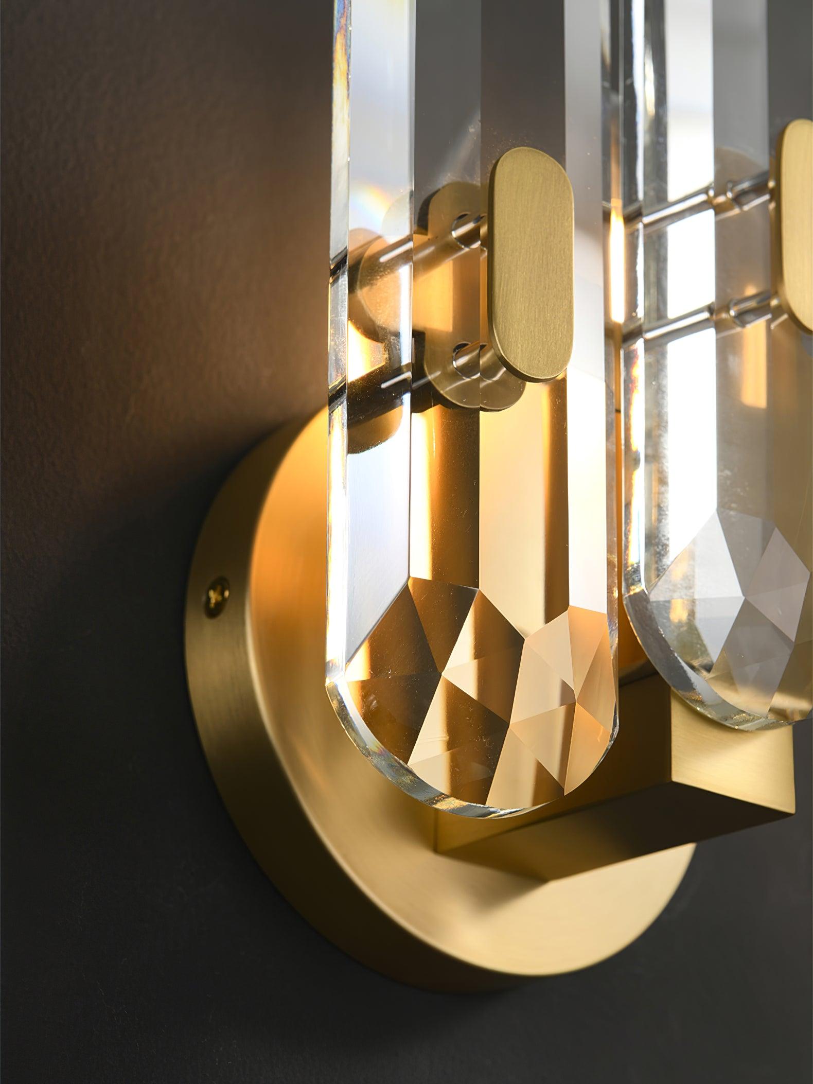 Kristy Postmodern Luxury Crystal Sconce Wall Lamp - Neutral Decor