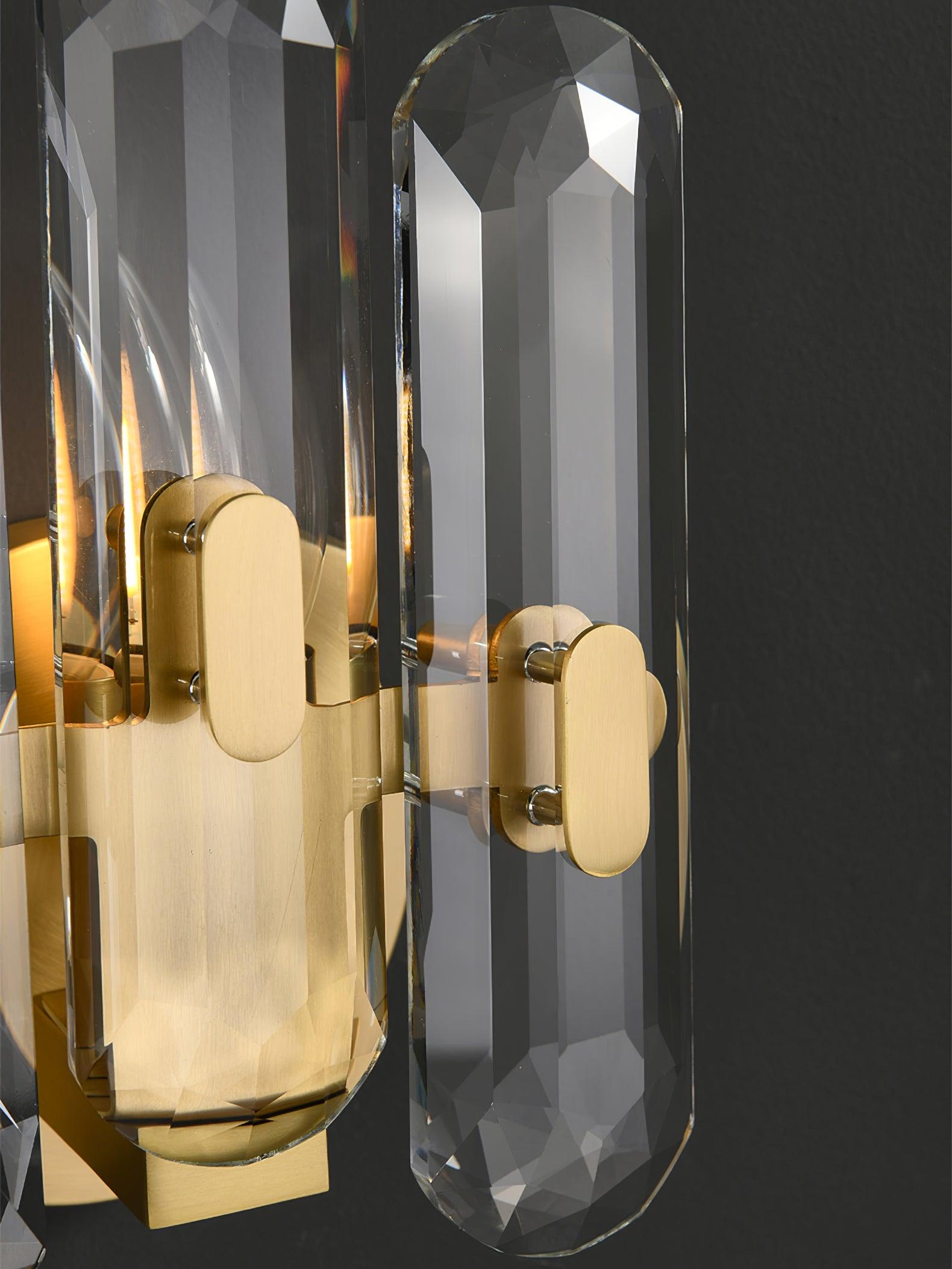 Kristy Postmodern Luxury Crystal Sconce Wall Lamp - Neutral Decor