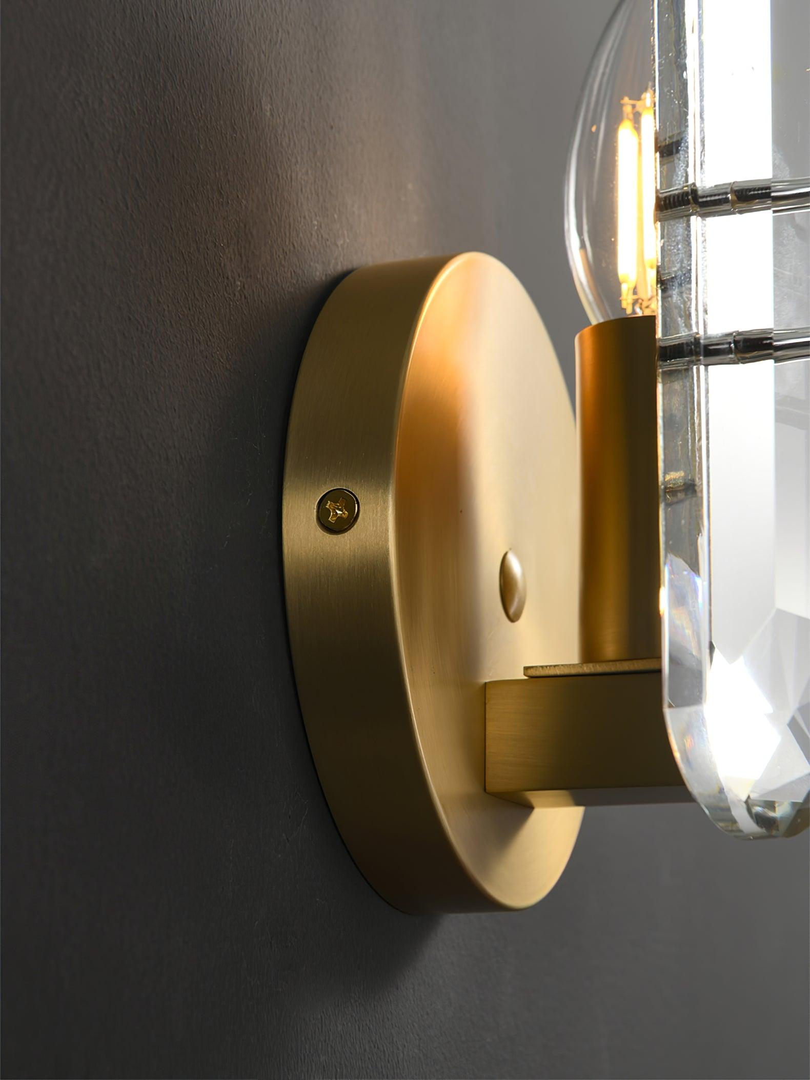 Kristy Postmodern Luxury Crystal Sconce Wall Lamp - Neutral Decor