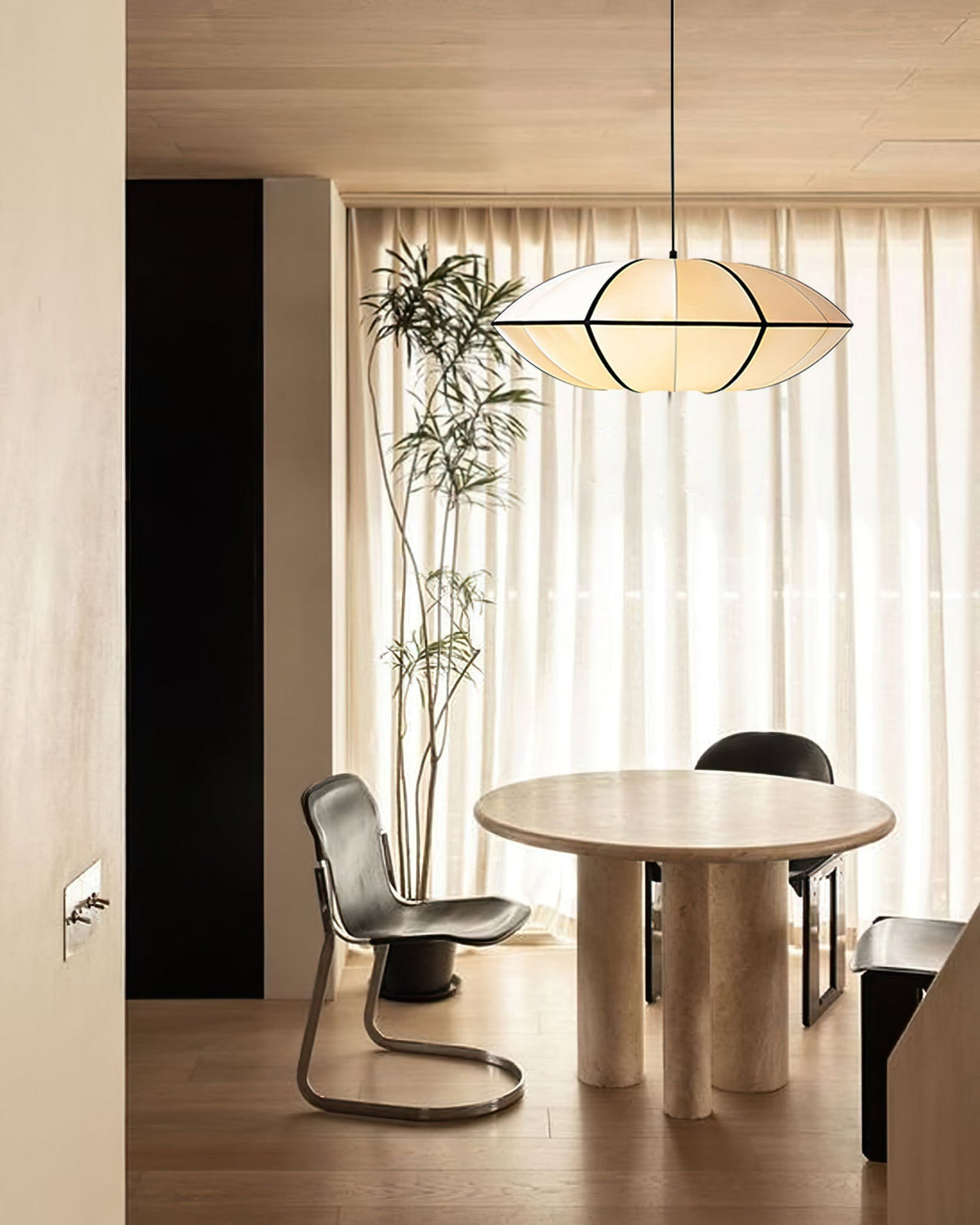 Lineriella Modern Fabric Pendant Lamp