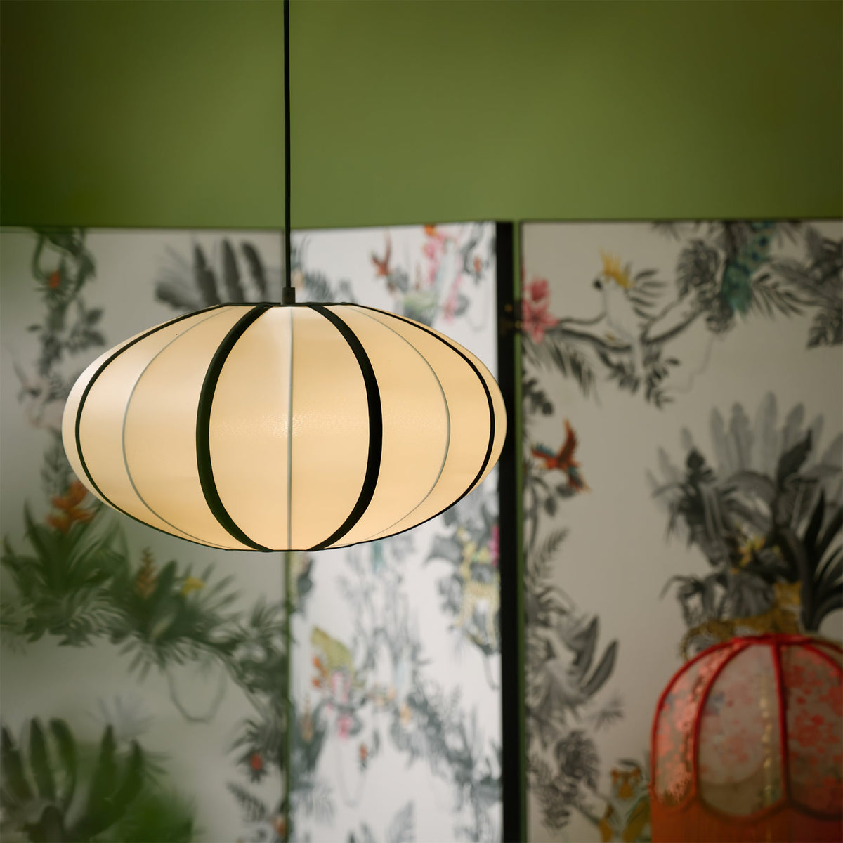 Lineriella Modern Fabric Pendant Lamp