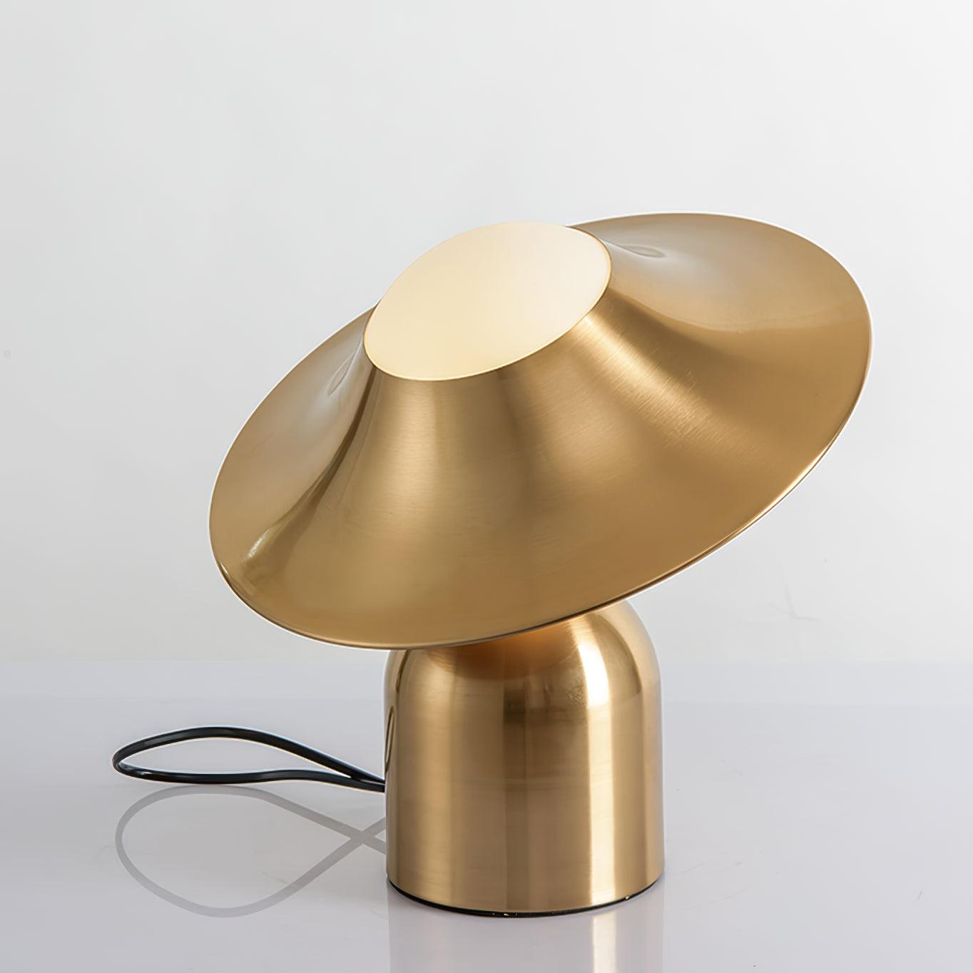 Italon Luxe Brass Desk Lamp