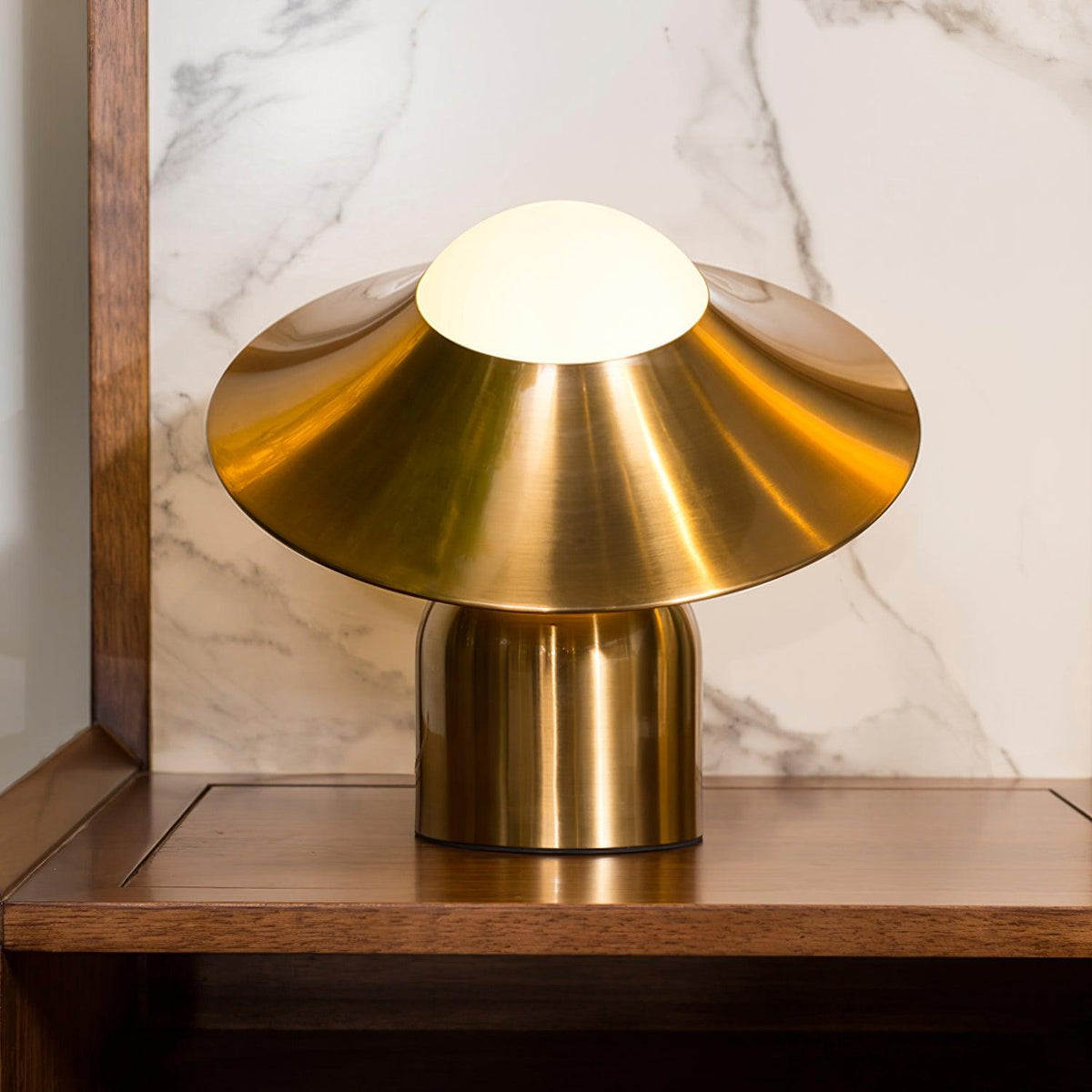 Italon Luxe Brass Desk Lamp