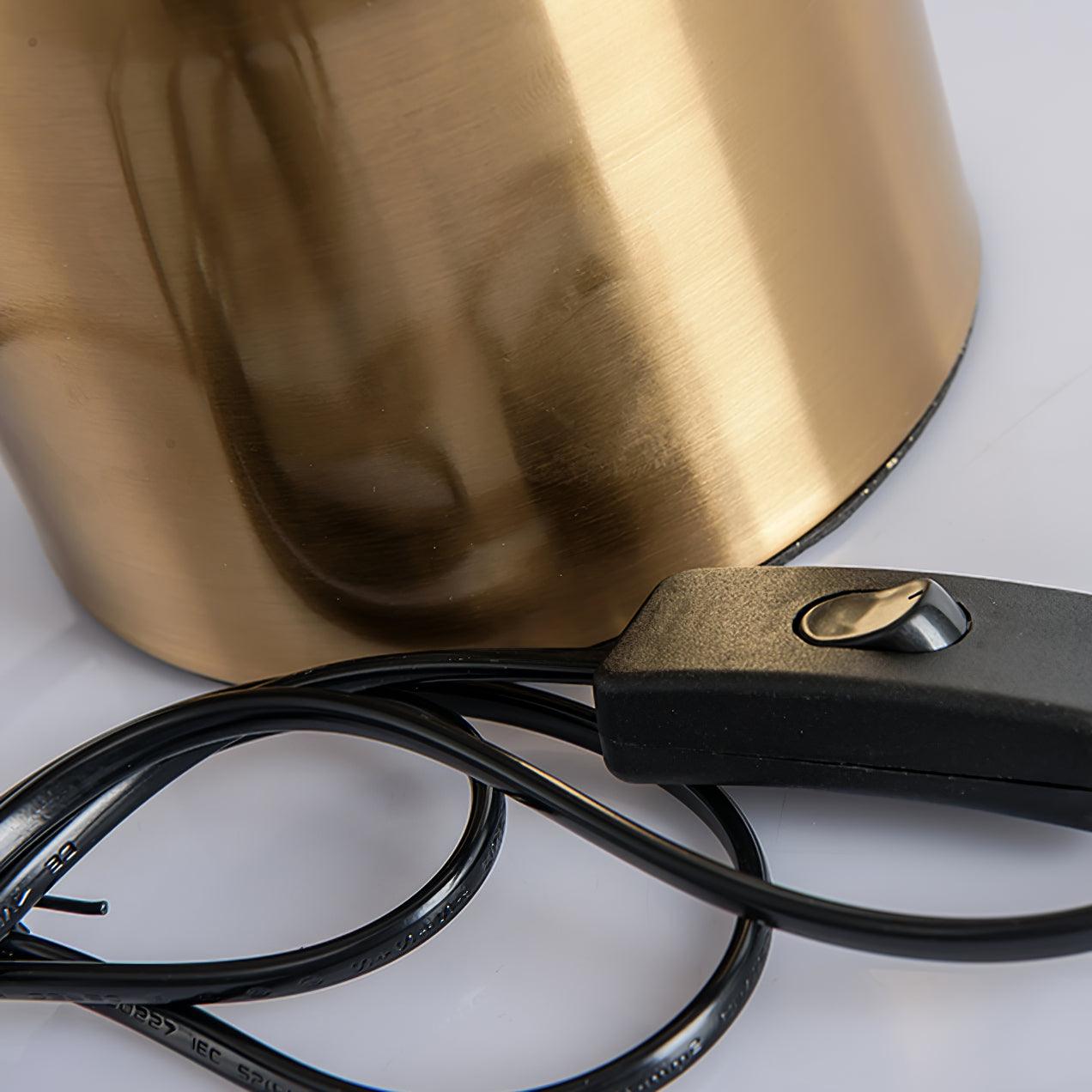 Italon Luxe Brass Desk Lamp