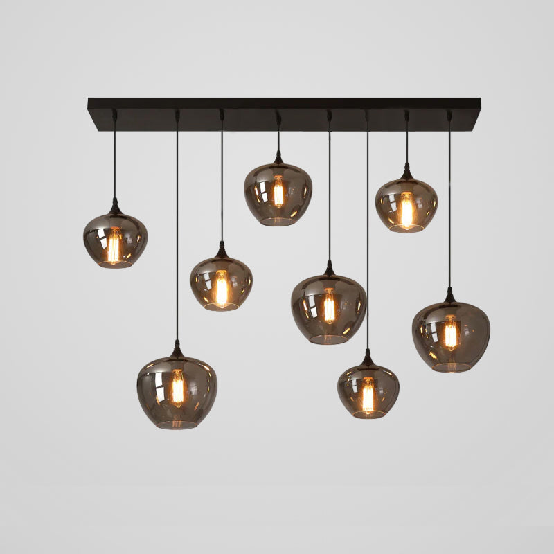 Talis Glass Industrial Chic Pendant Light