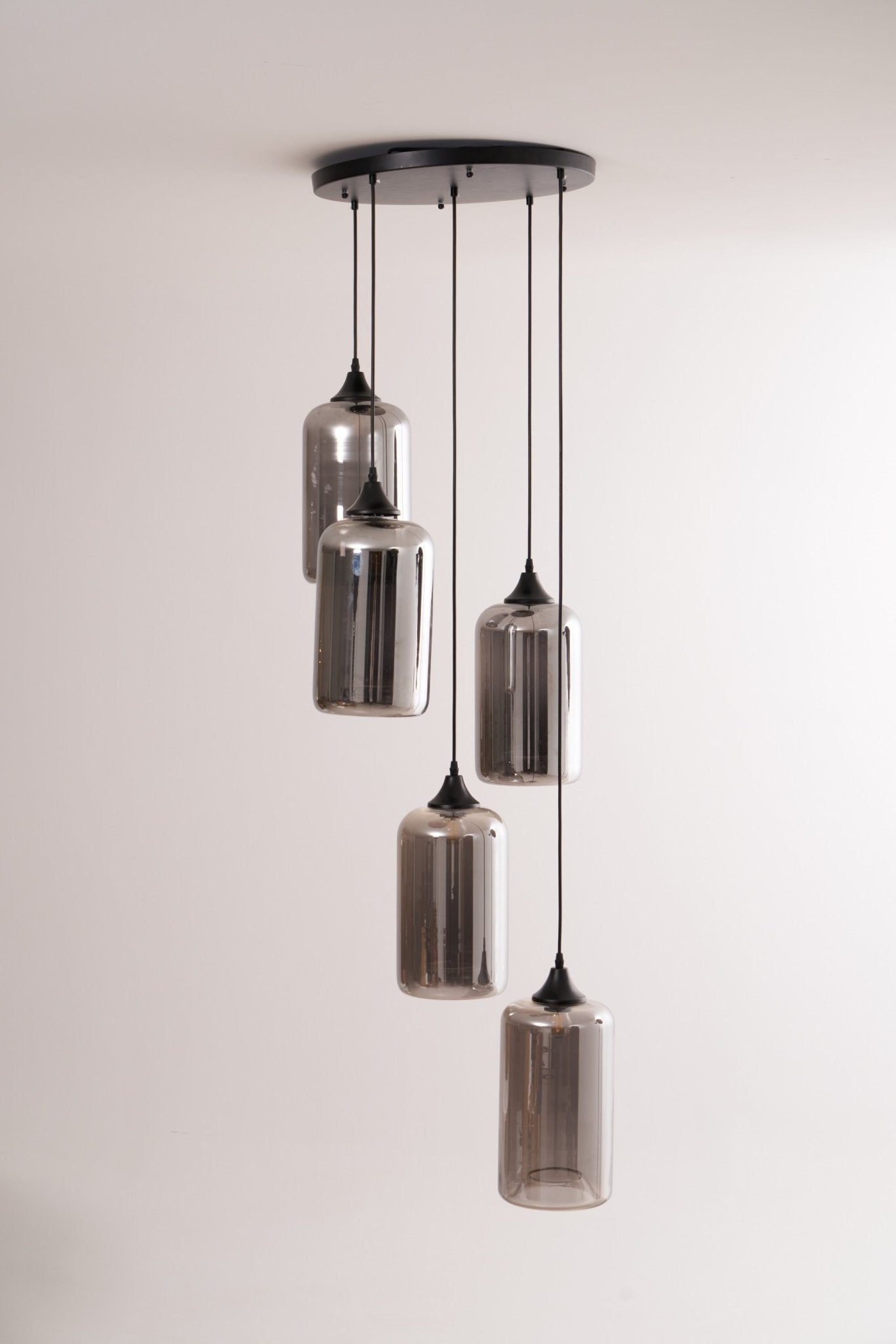 Talis Glass Industrial Chic Pendant Light